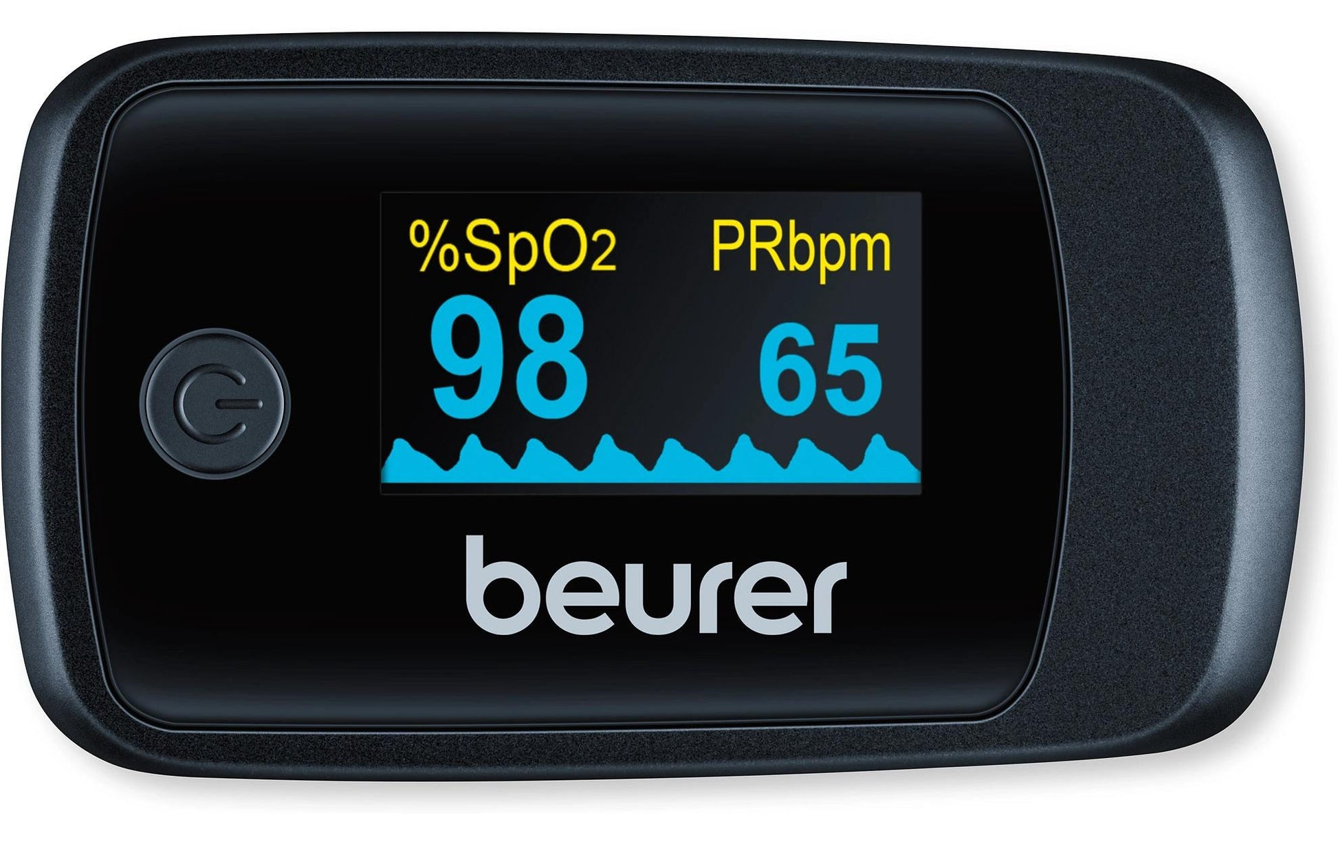 Beurer Pulsoxymeter PO45 – SpO2, Pulsfrequenz, PMI
