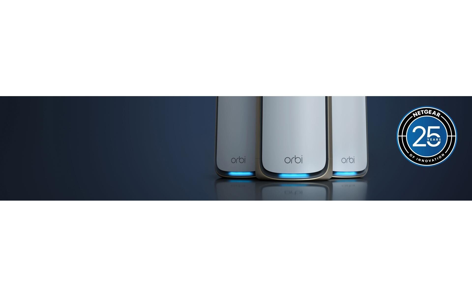 NETGEAR Orbi 870 – WLAN-Router – Wi-Fi 7 Tri-Band (2,4/5/6 GHz), 11,5 Gbit/s