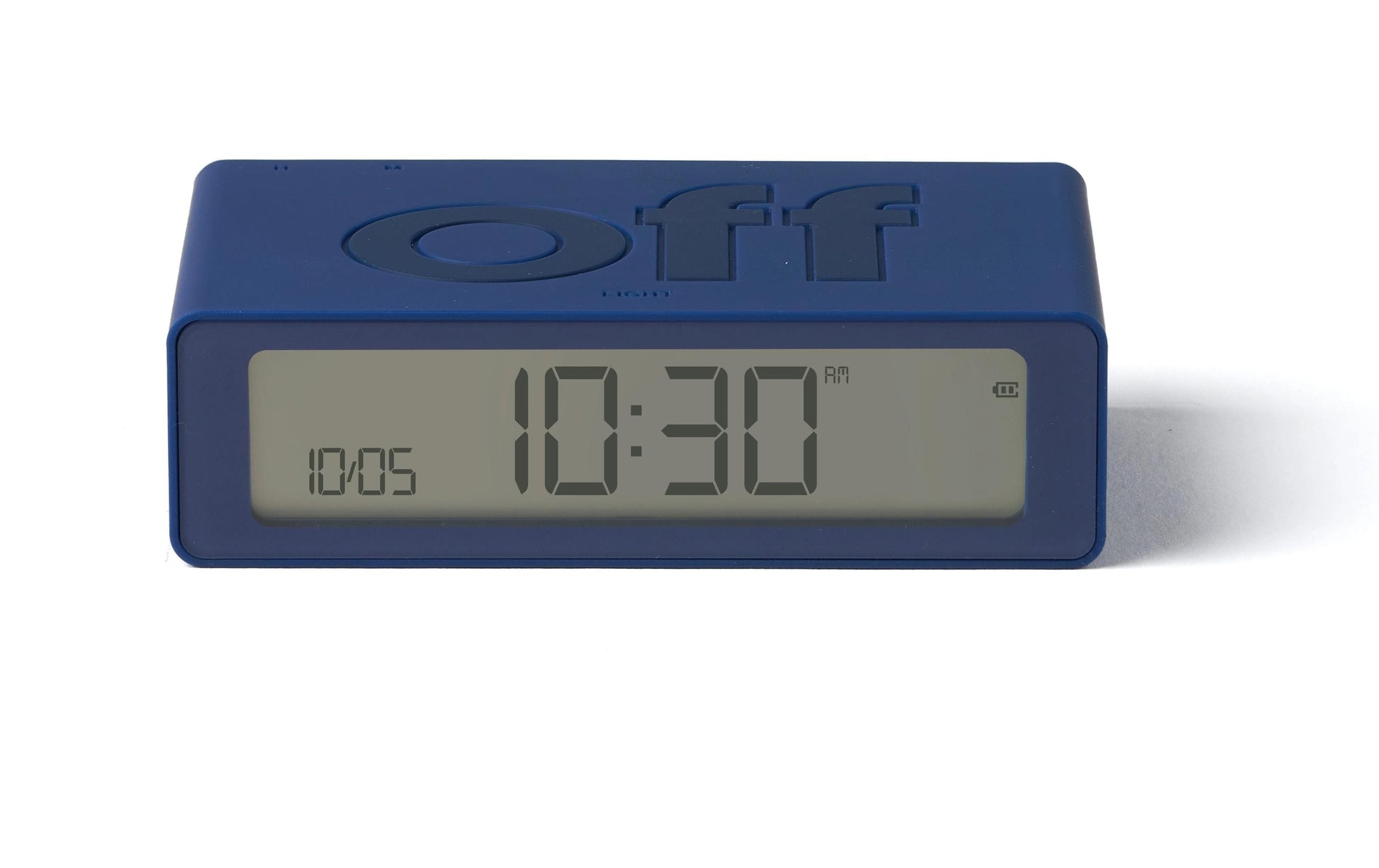 Lexon Digitalwecker – USB, 8 × 2,3 × 4,9 cm, dunkelblau