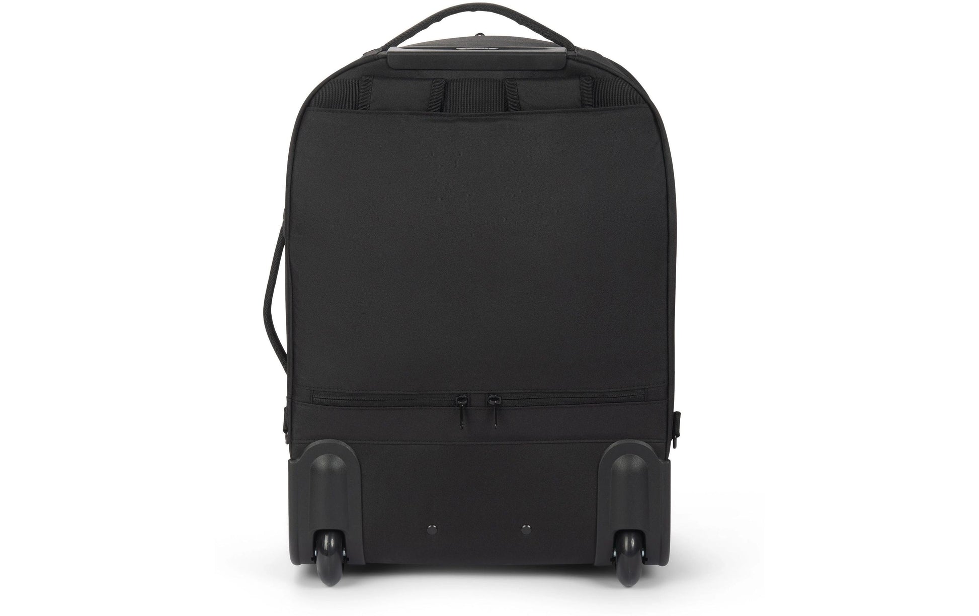 DICOTA Notebook-Rucksack bis 16" – mit Rollen, Teleskopgriff – Schwarz