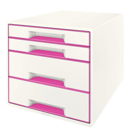Leitz Aufbewahrungsbox – Pink, Weiss, Kunststoff (Polystyrol)