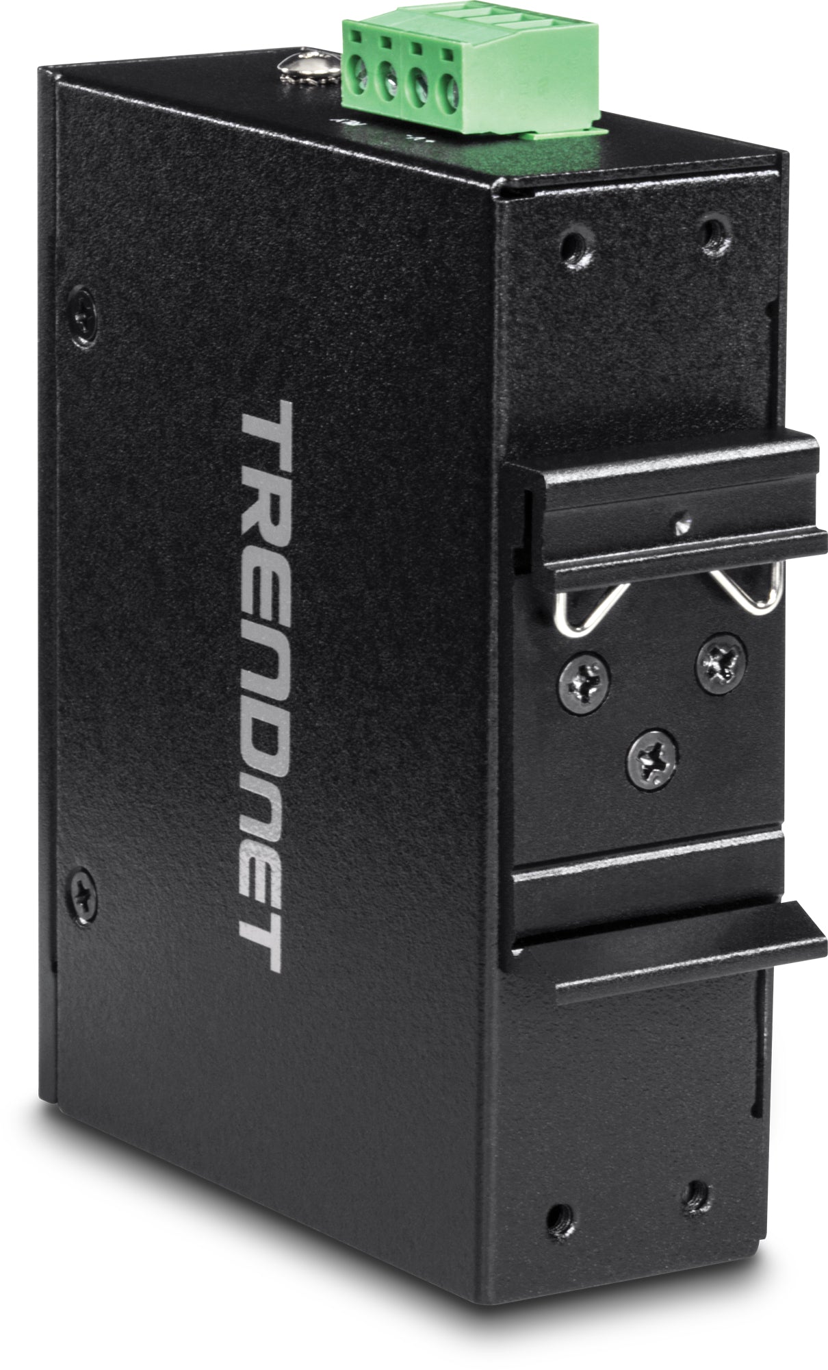 TRENDnet TI-UF11SFP Medienkonverter SFP zu RJ-45 – Gigabit, 60 W PoE – IP30 – für IP-Kameras/VoIP/APs