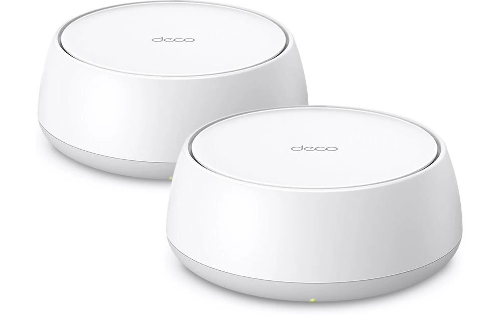 TP-Link Deco BE25 – Mesh-System, Wi-Fi 7, Dual-Band (2,4/5 GHz), bis 2882 Mbit/s, 2x RJ-45, weiss