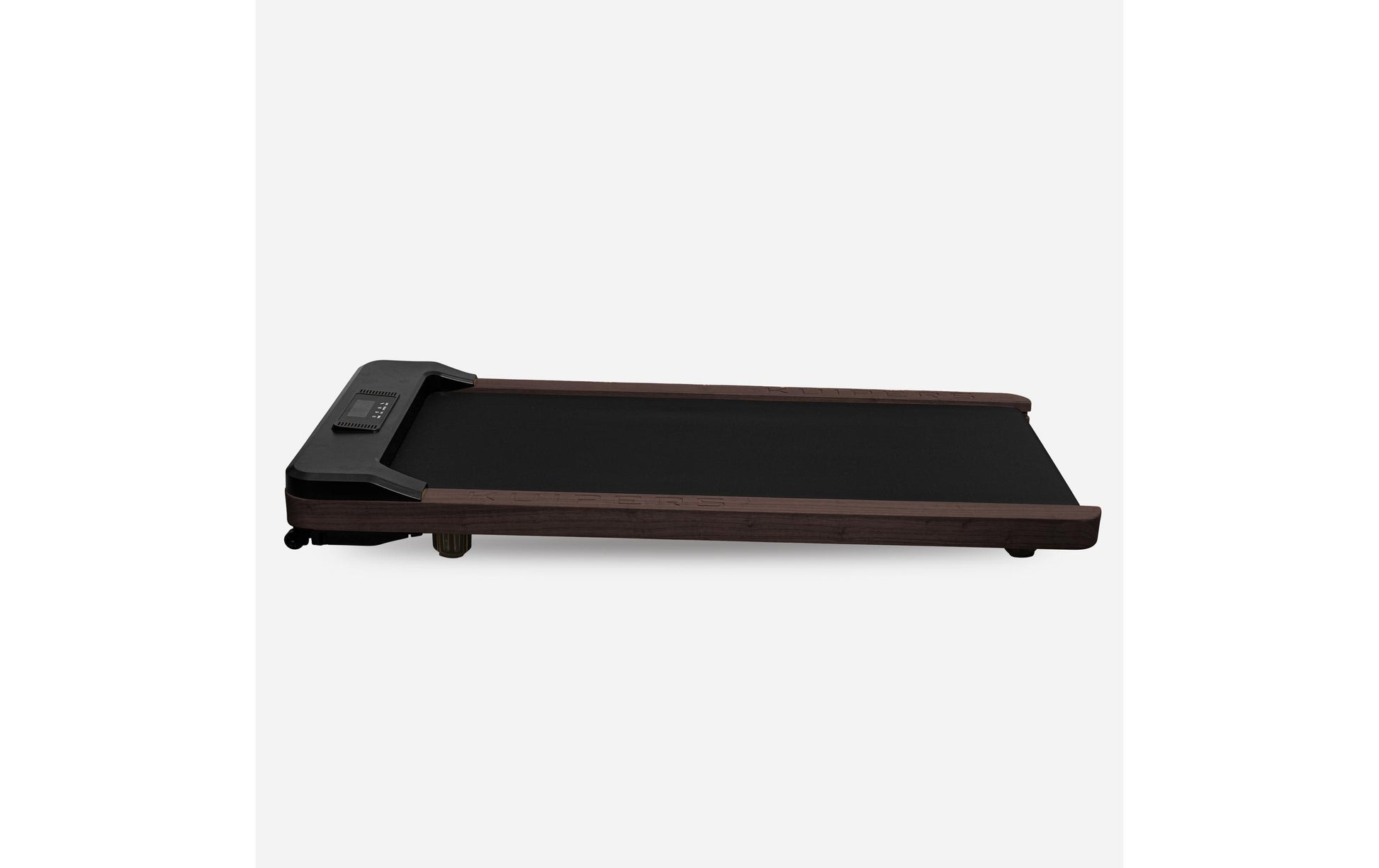 Kuipers Laufband K1, Lauffläche 44 × 106 cm, 135 kg – Dunkelgrau, Holz