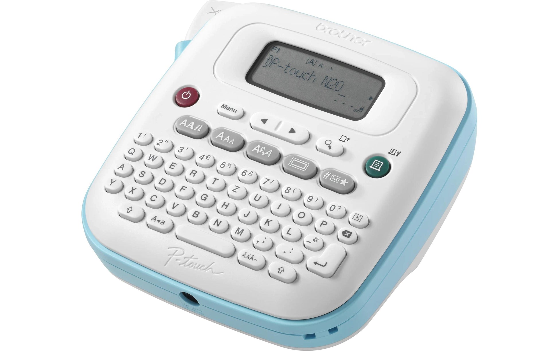 Brother PT-N20 – Beschriftungsgerät, bis 12 mm, 180×180 dpi, 12 mm/s, Autoabschneider