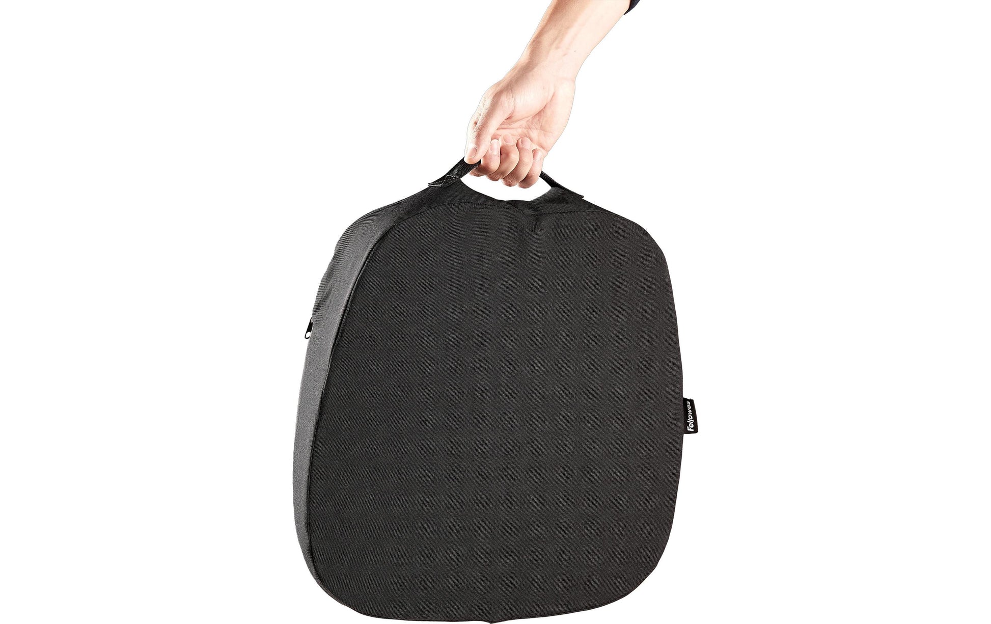 Fellowes Kissen – 43 × 43 × 9 cm – Polyester, schwarz