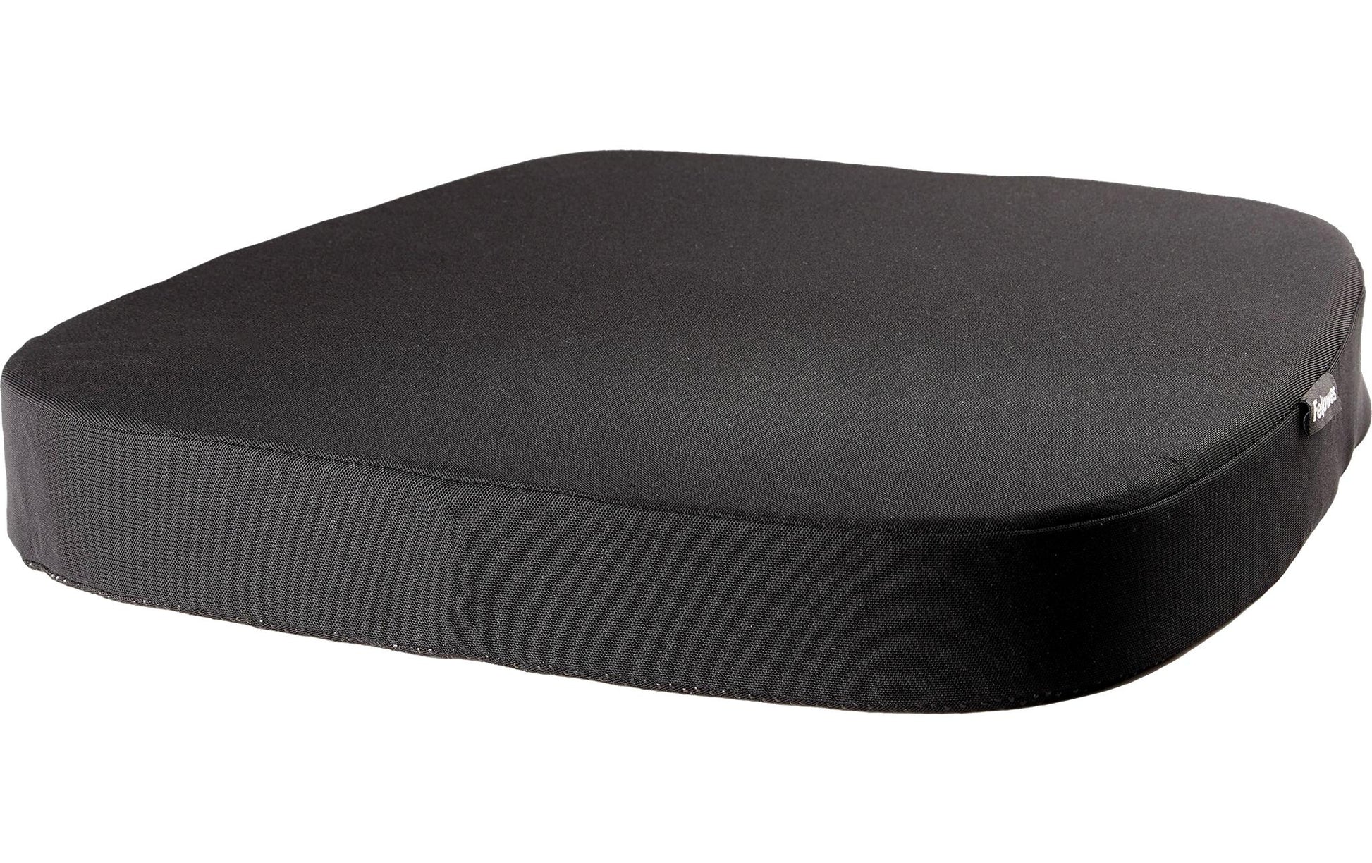 Fellowes Breyta Sitzkissen – 43 × 43 × 6,0 cm, Schaumstoff, abnehmbarer Bezug, schwarz