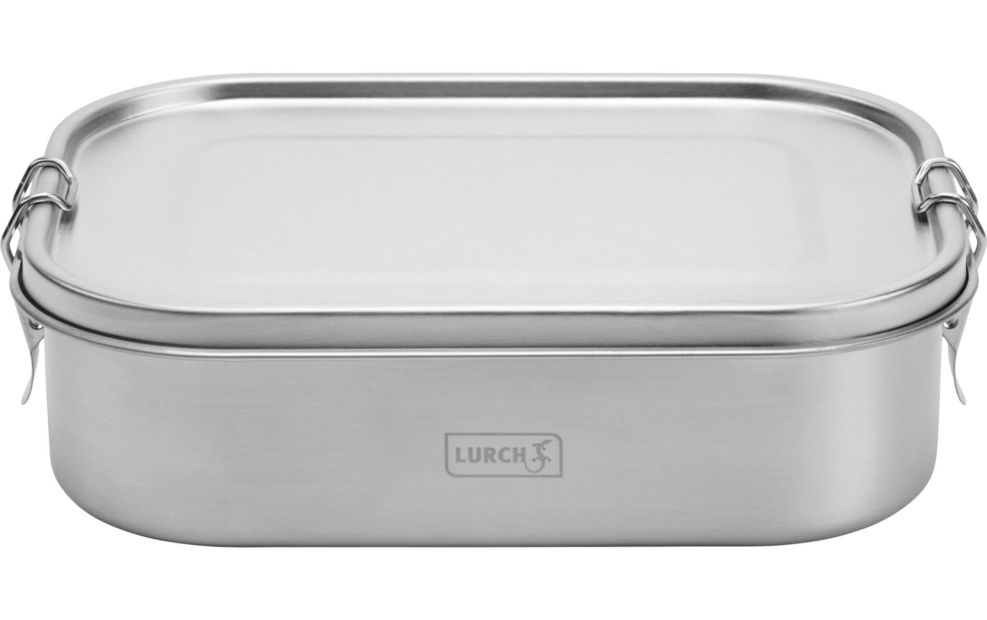 Lurch Lunchbox Snap – 1,4 l, 22,0 × 17,0 × 6,0 cm, Edelstahl 18/10/Kunststoff, mit Unterteilung