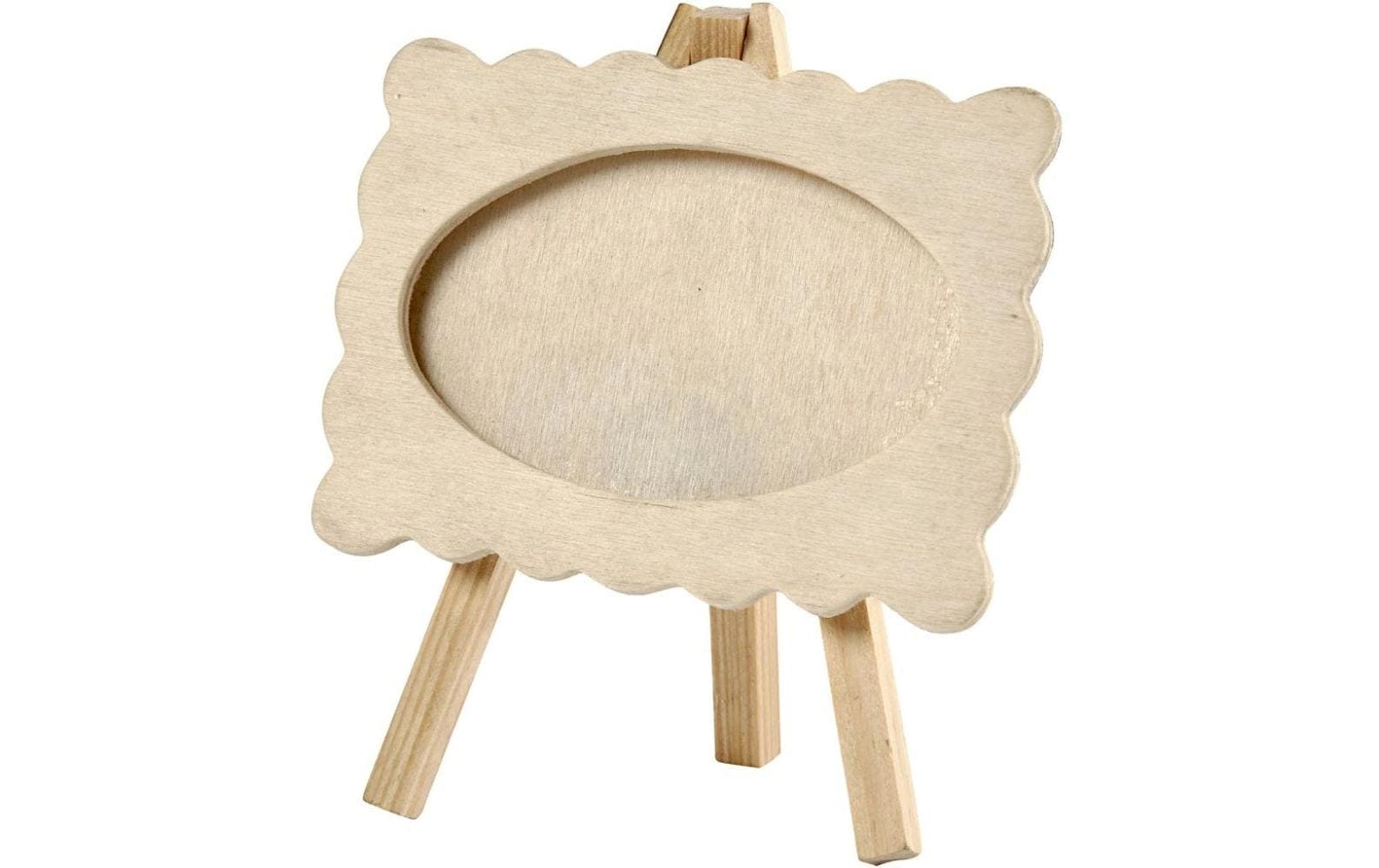 Creativ Company Bilderrahmen – für 13,5 × 11,5 cm – Holz, natur