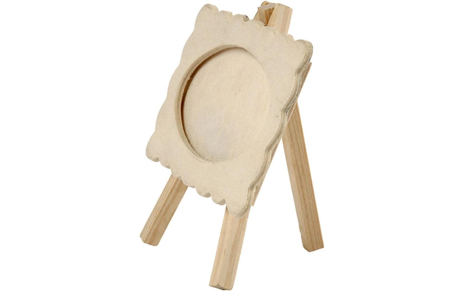 Creativ Company Bilderrahmen – für 13,5 × 11,5 cm – Holz, natur