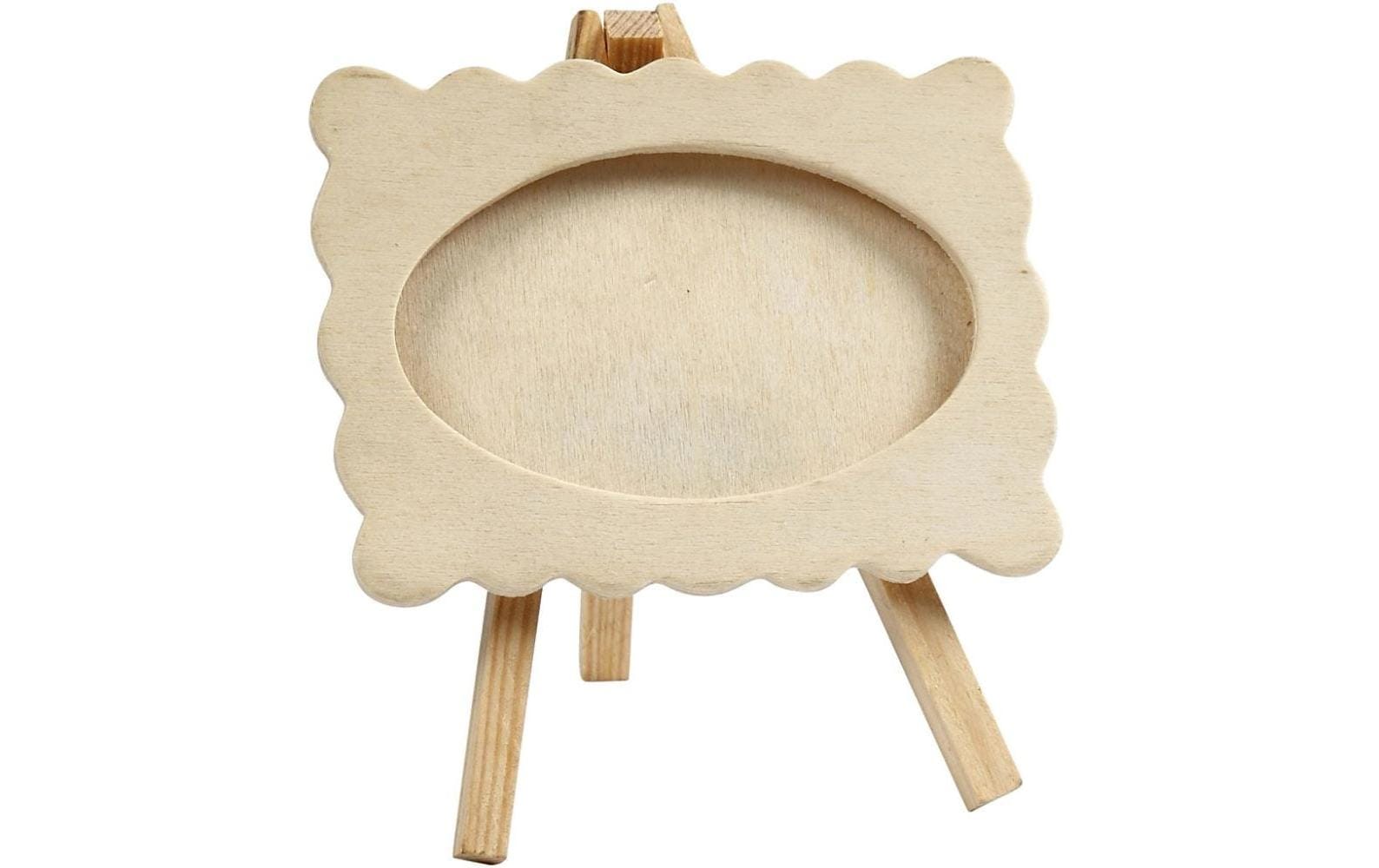 Creativ Company Bilderrahmen – für 13,5 × 11,5 cm – Holz, natur