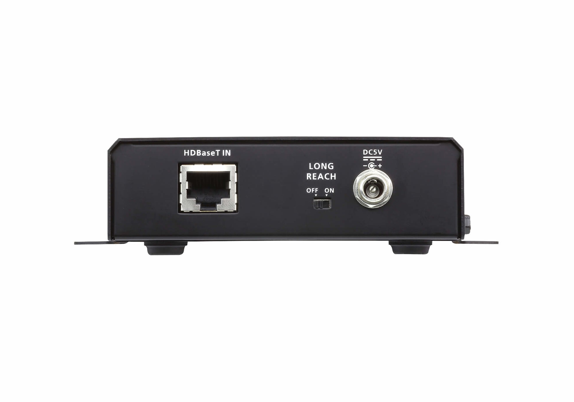 ATEN VE1812R – HDBaseT HDMI Empfänger über Cat6a, 1× HDMI Ausgang, 4K@30 Hz, 100 m, POH, RS-232, IR, HDCP, Schwarz