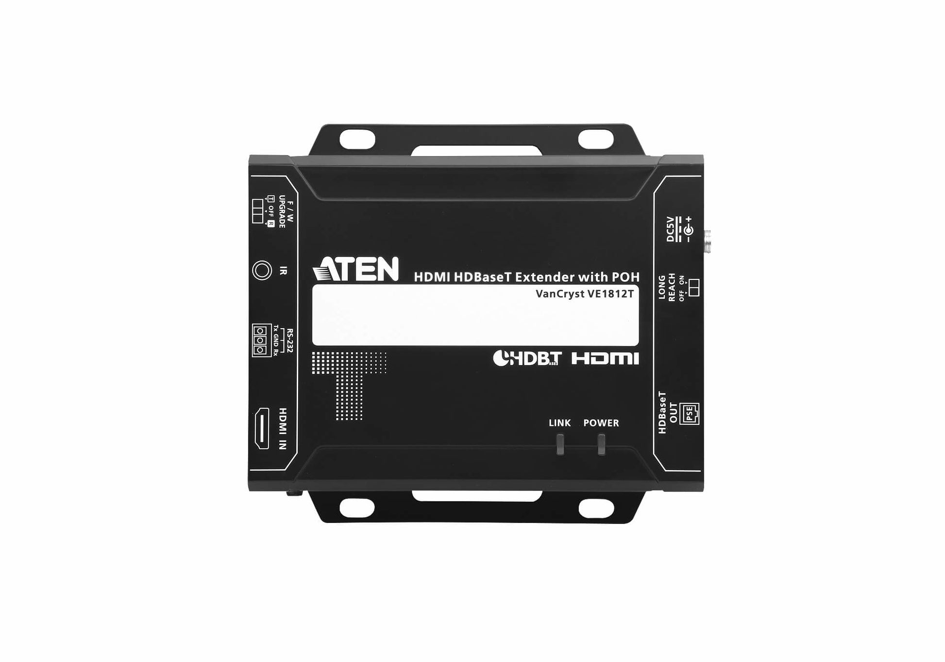 ATEN VE1812T – HDBaseT HDMI Sender (TX), über Cat6a, 4K@30 Hz, 100 m, POH, RS-232, IR, HDCP