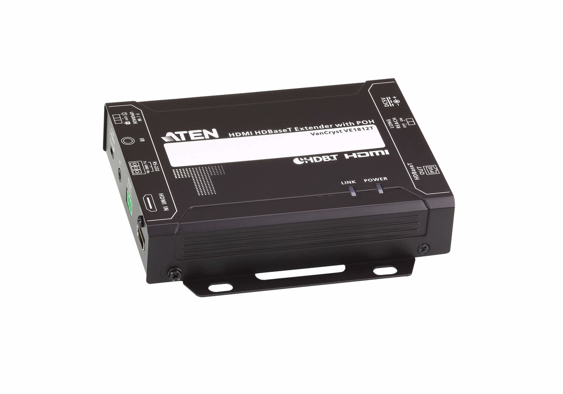 ATEN VE1812T – HDBaseT HDMI Sender (TX), über Cat6a, 4K@30 Hz, 100 m, POH, RS-232, IR, HDCP