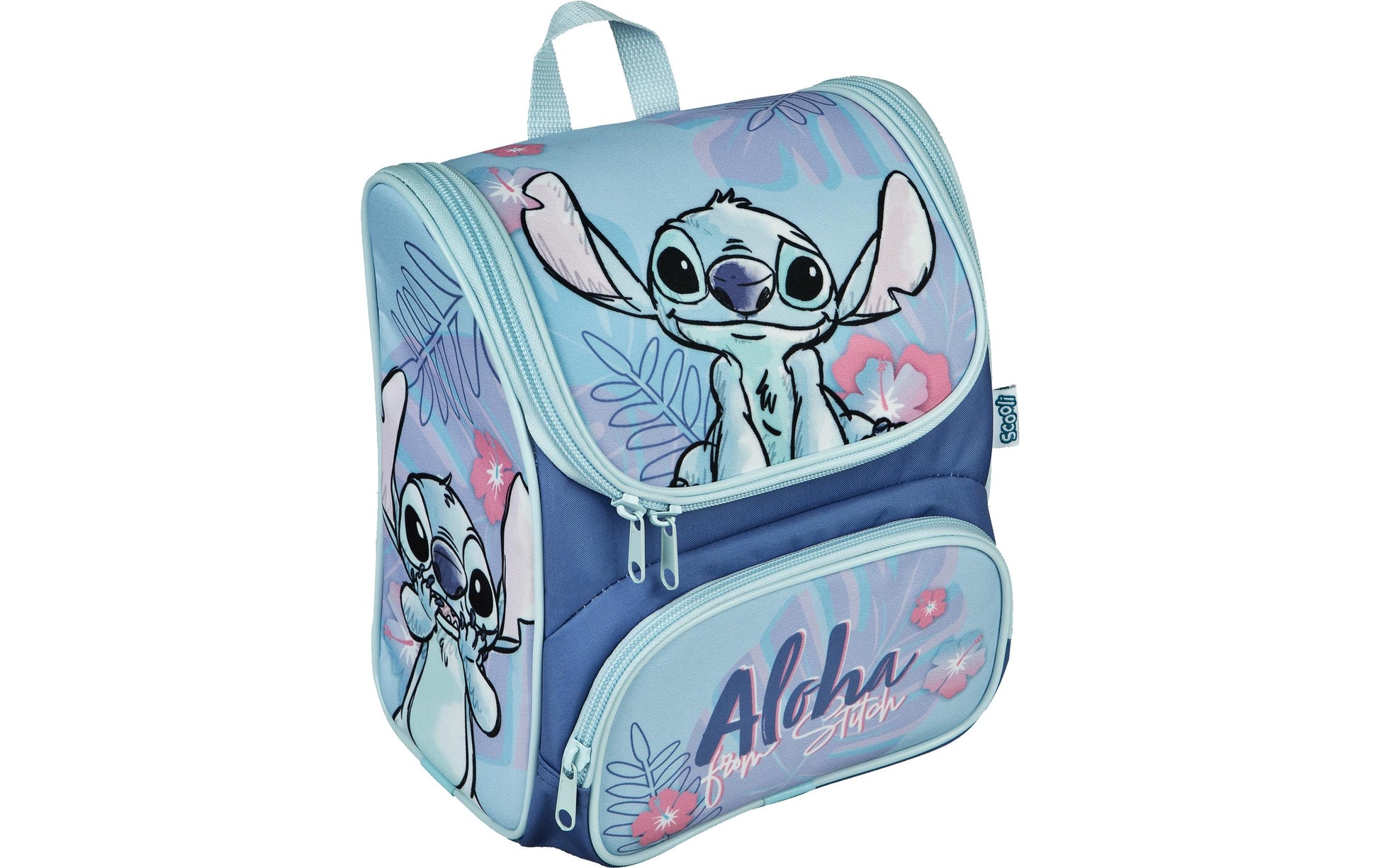 Scooli Stitch – Kindergartenrucksack, Lilo & Stitch, 21×12×24 cm