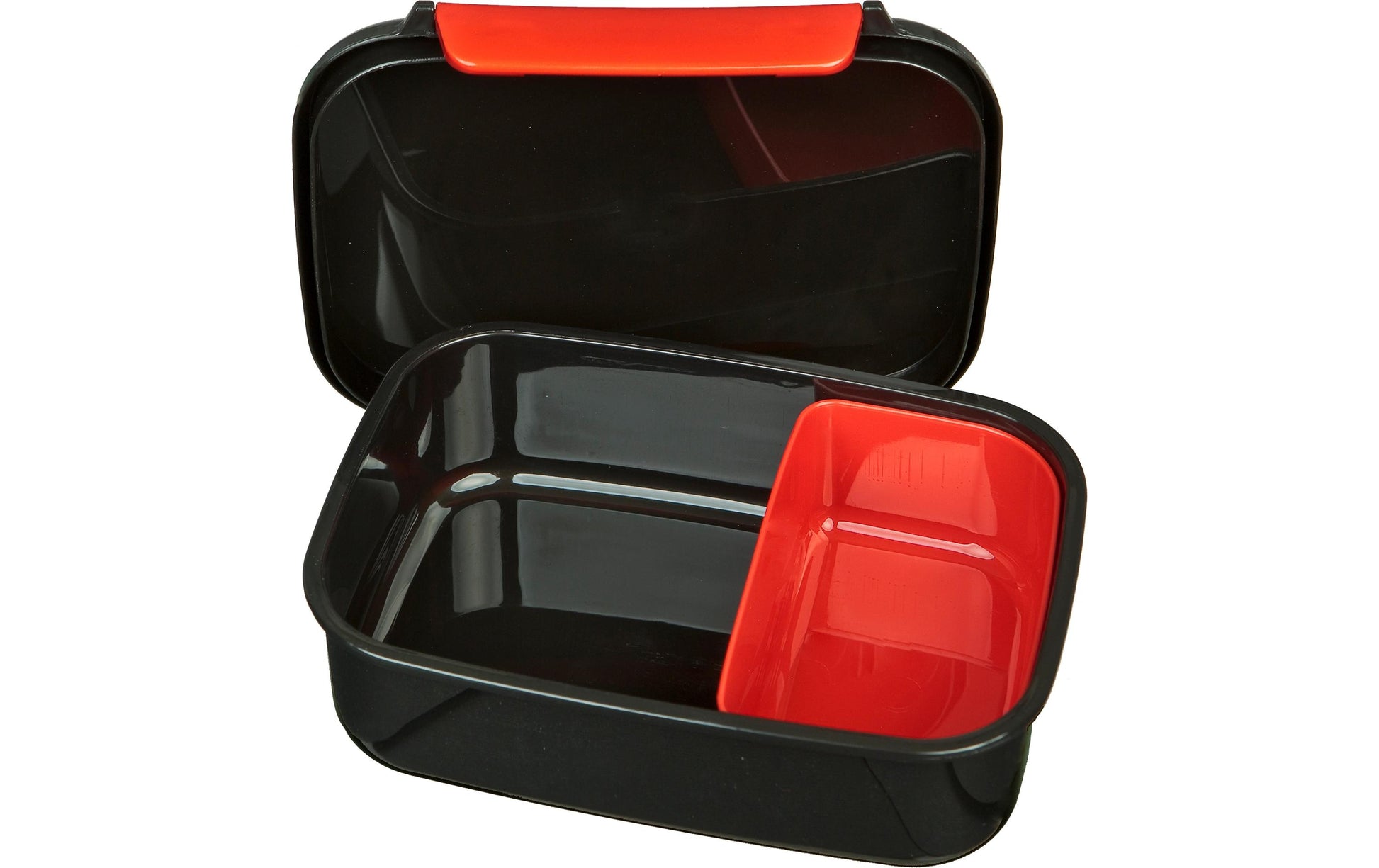 Scooli Spiderman – Lunchbox 800 ml, 18 × 13,5 × 6 cm, Kunststoff, Schwarz/Rot