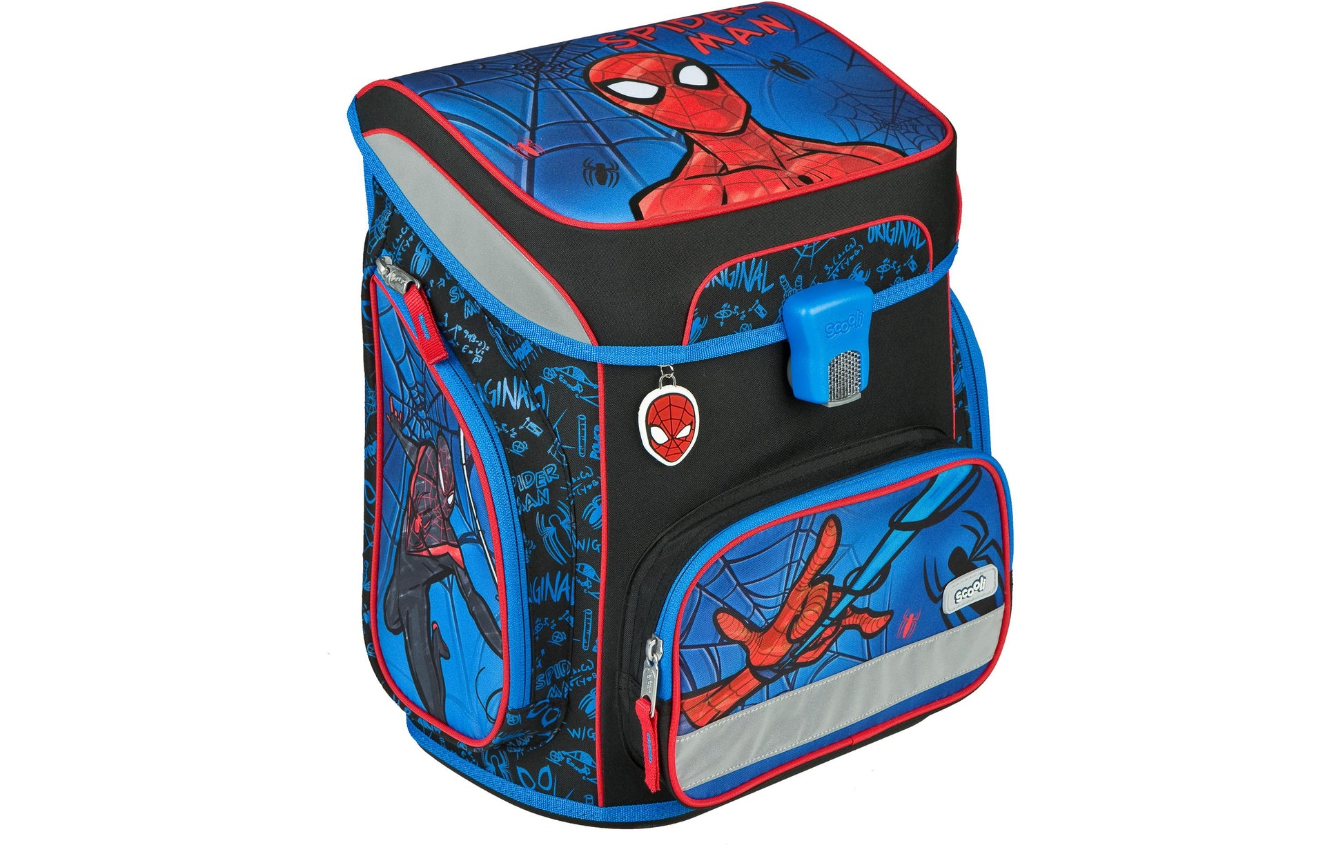 Scooli Schulrucksack-Set 5-teilig, Spider-Man, 18 l, 33×36,5×29 cm