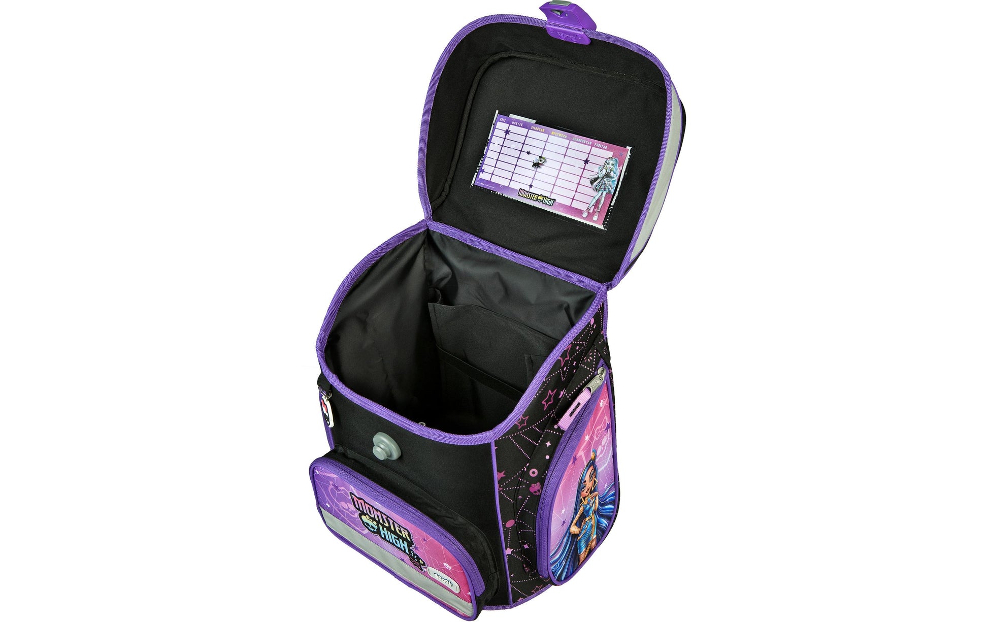 Scooli Schulrucksack-Set 5-teilig, Monster High, 18 l, 33×36,5×29 cm