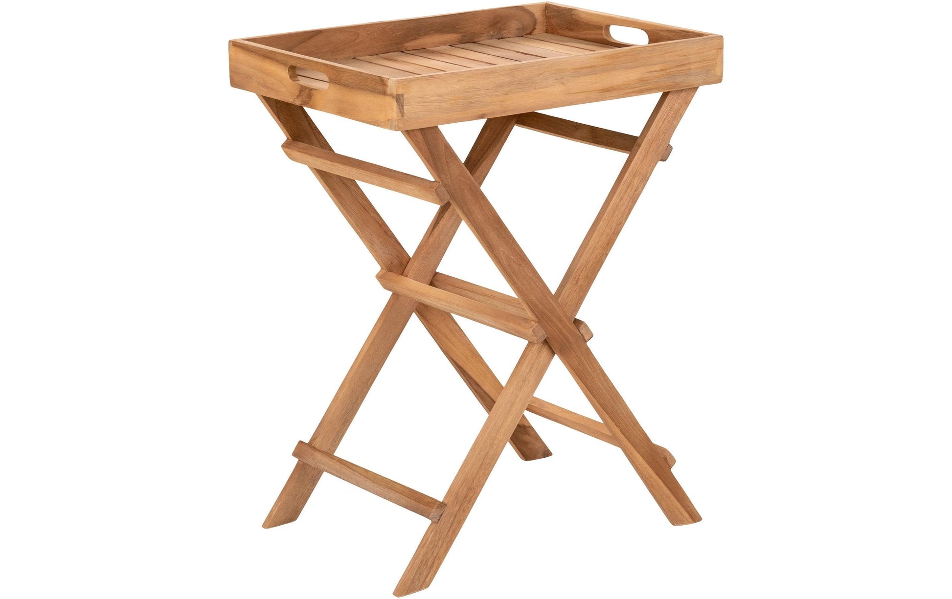 House Nordic TV-Möbel 7501005 – 29 × 39 × 49,5 cm – Teakholz – Holzfarben