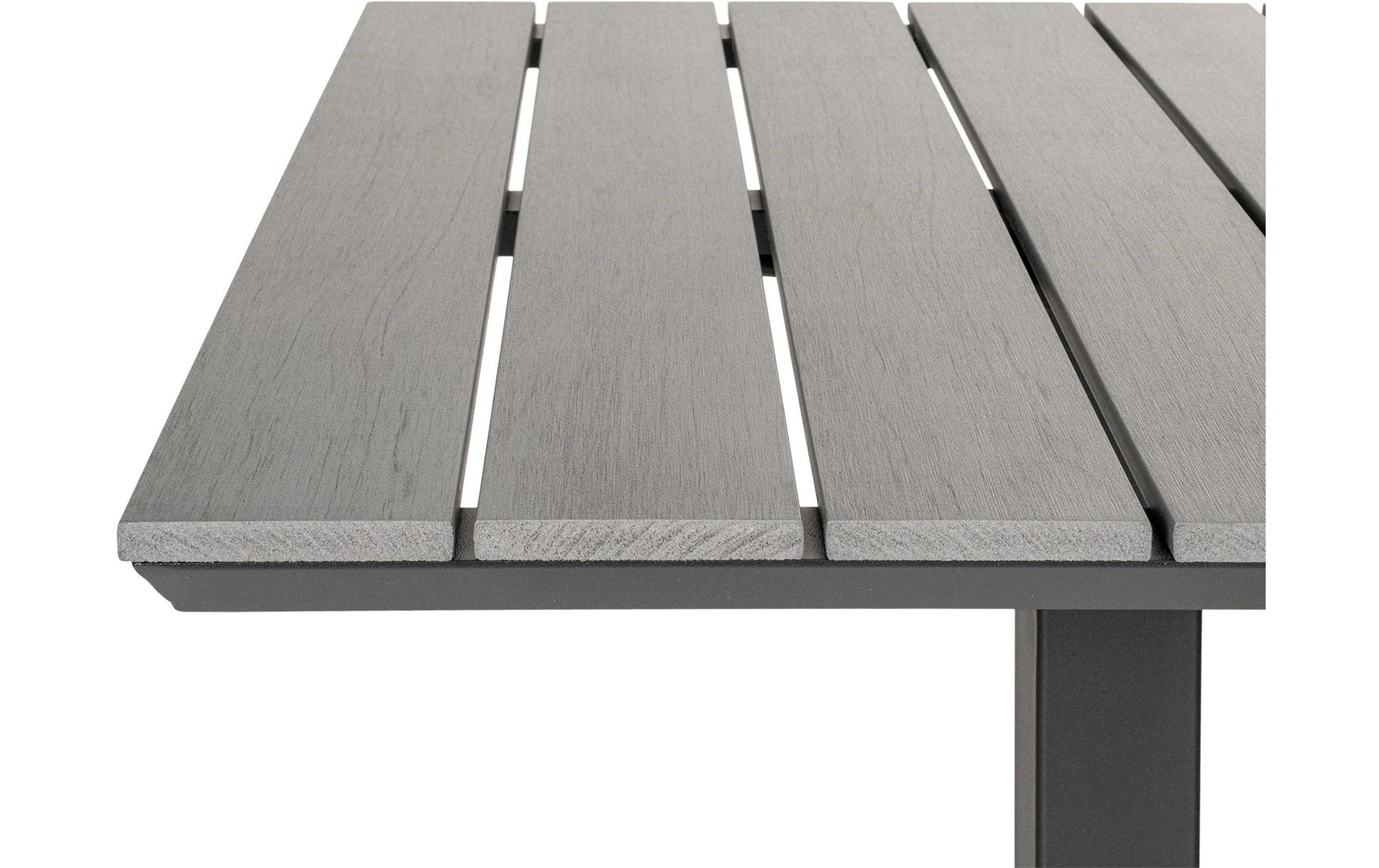 House Nordic Gartentisch – Schwarz – Aluminium – Tisch 70 × 70 × 72 cm