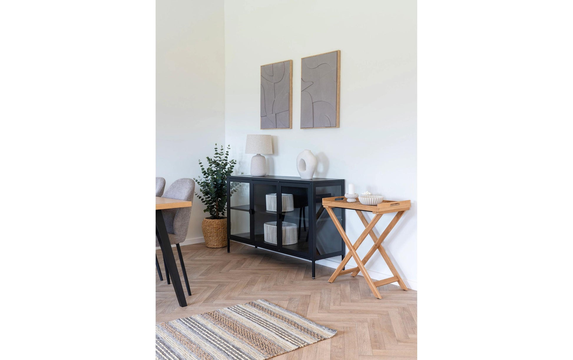 House Nordic TV-Möbel 7501006 – 40 × 60 × 70 cm, rechteckig – Teakholz – holzfarben