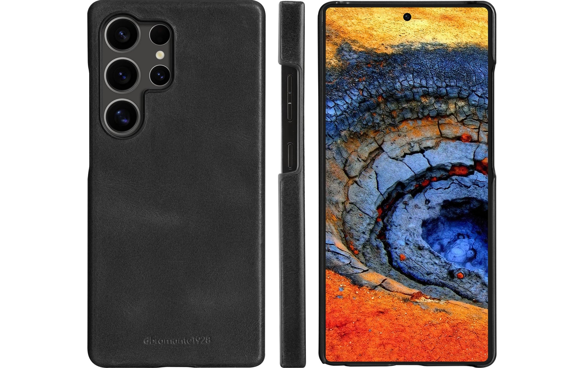 dbramante1928 Lynge Folio – für Samsung Galaxy S25 Ultra, Leder, Schwarz, mit Kartenfach