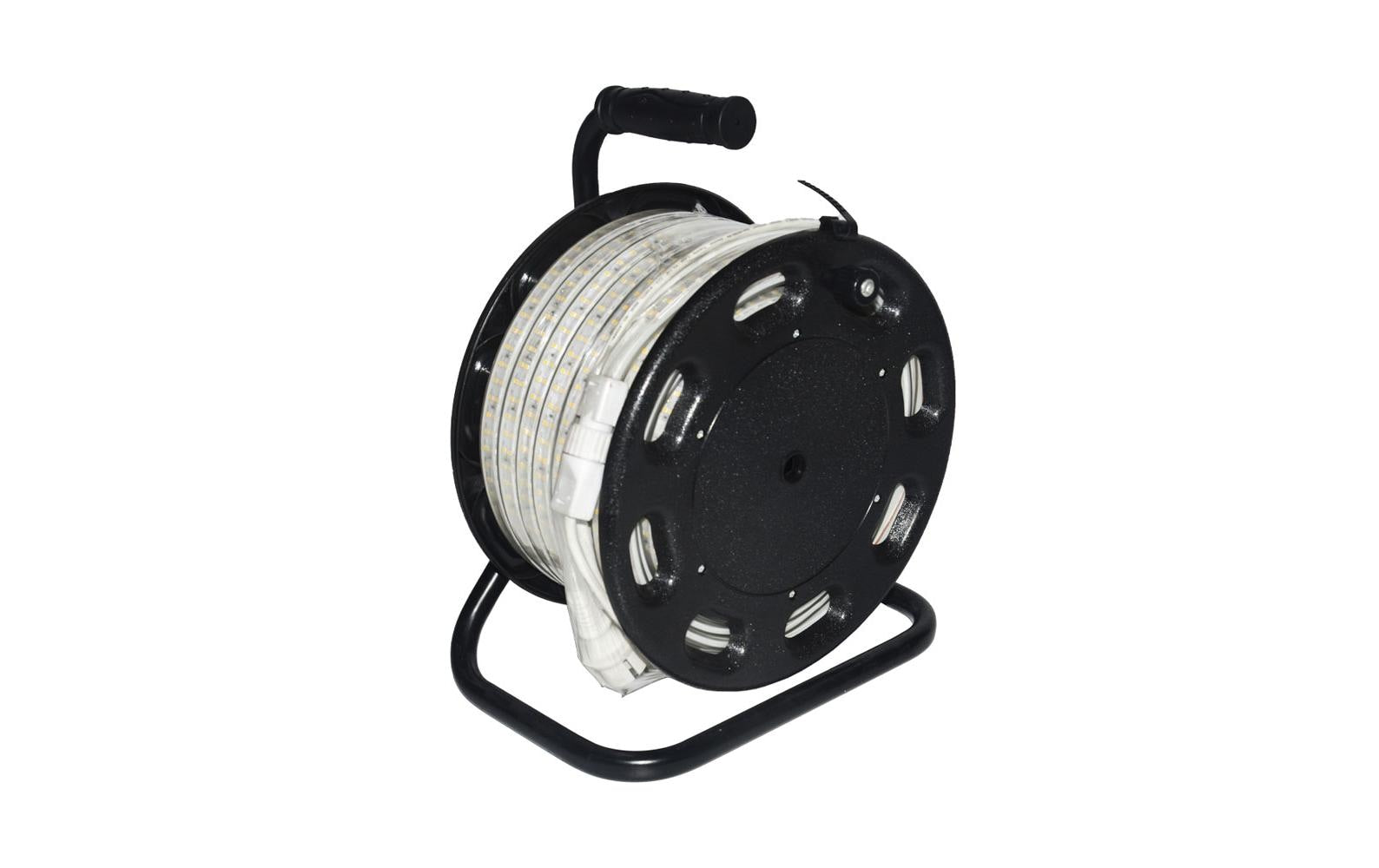 Ekström LED-Streifen Aussen – 15 m – 1000 lm, 165 W, Neutralweiss, 6000 K – IP65 – Netzbetrieb – Weiss