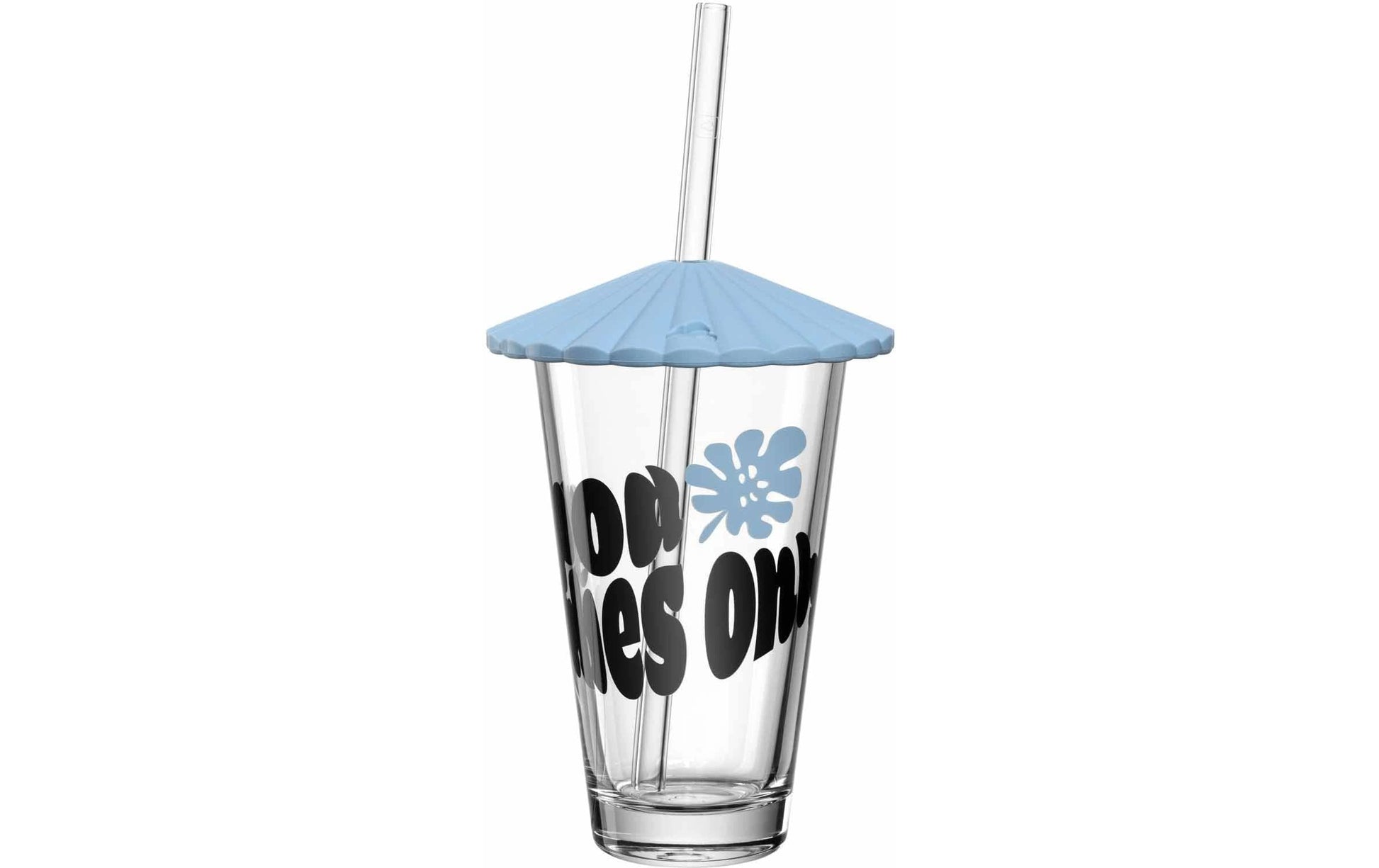 LEONARDO Sole Trinkglas – 0,30 l, Glas, Blau, spülmaschinengeeignet, 3-teilig