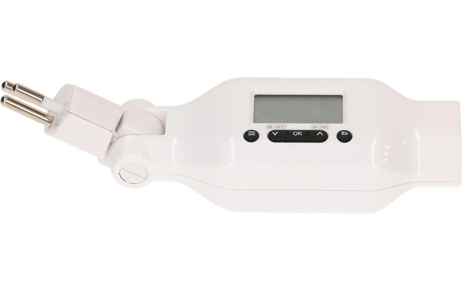 Max Hauri AG Max Hauri Digitale Zeitschaltuhr – 30 Schaltpunkte, IP20, Zwischenstecker – Weiss
