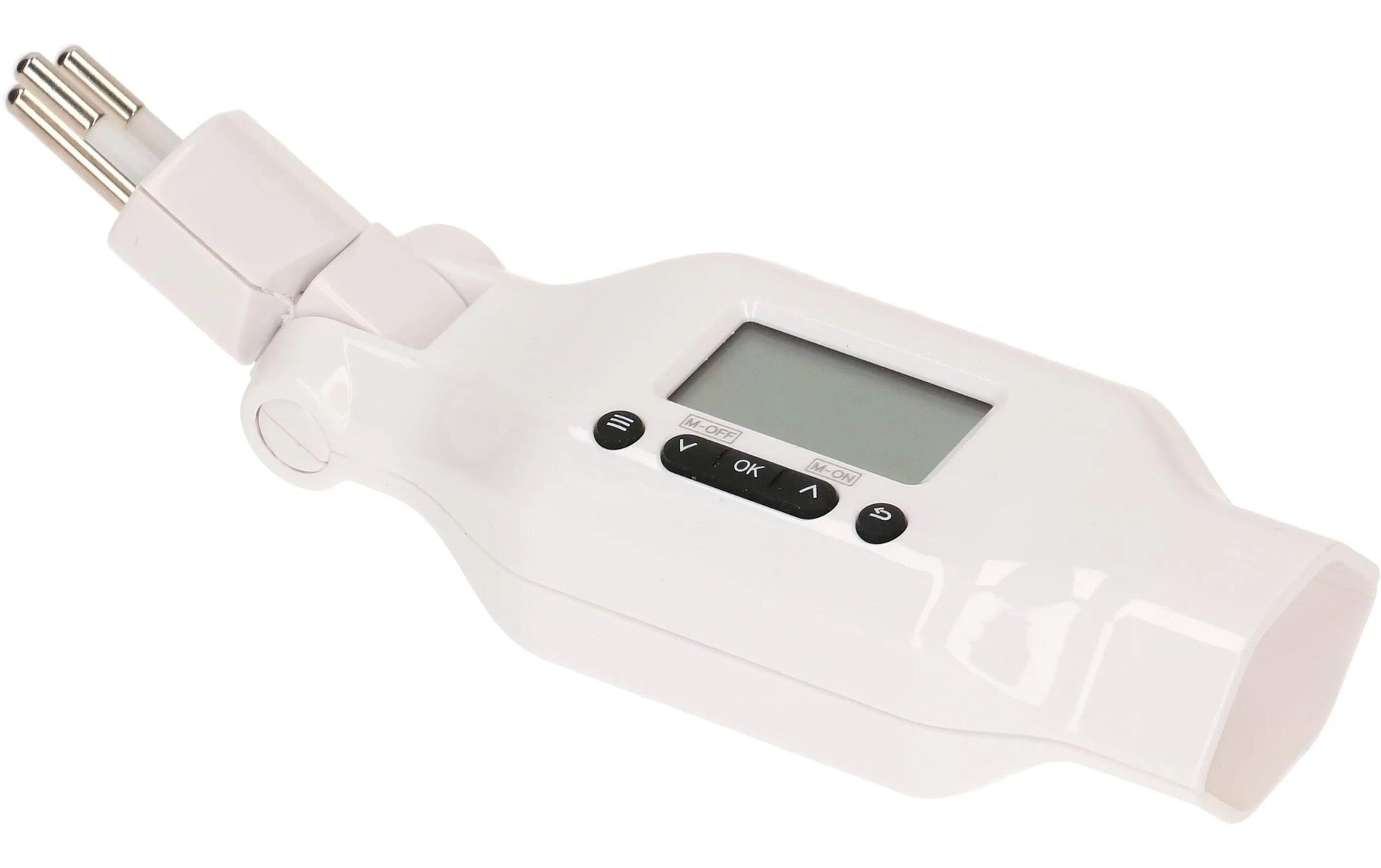 Max Hauri AG Max Hauri Digitale Zeitschaltuhr – 30 Schaltpunkte, IP20, Zwischenstecker – Weiss