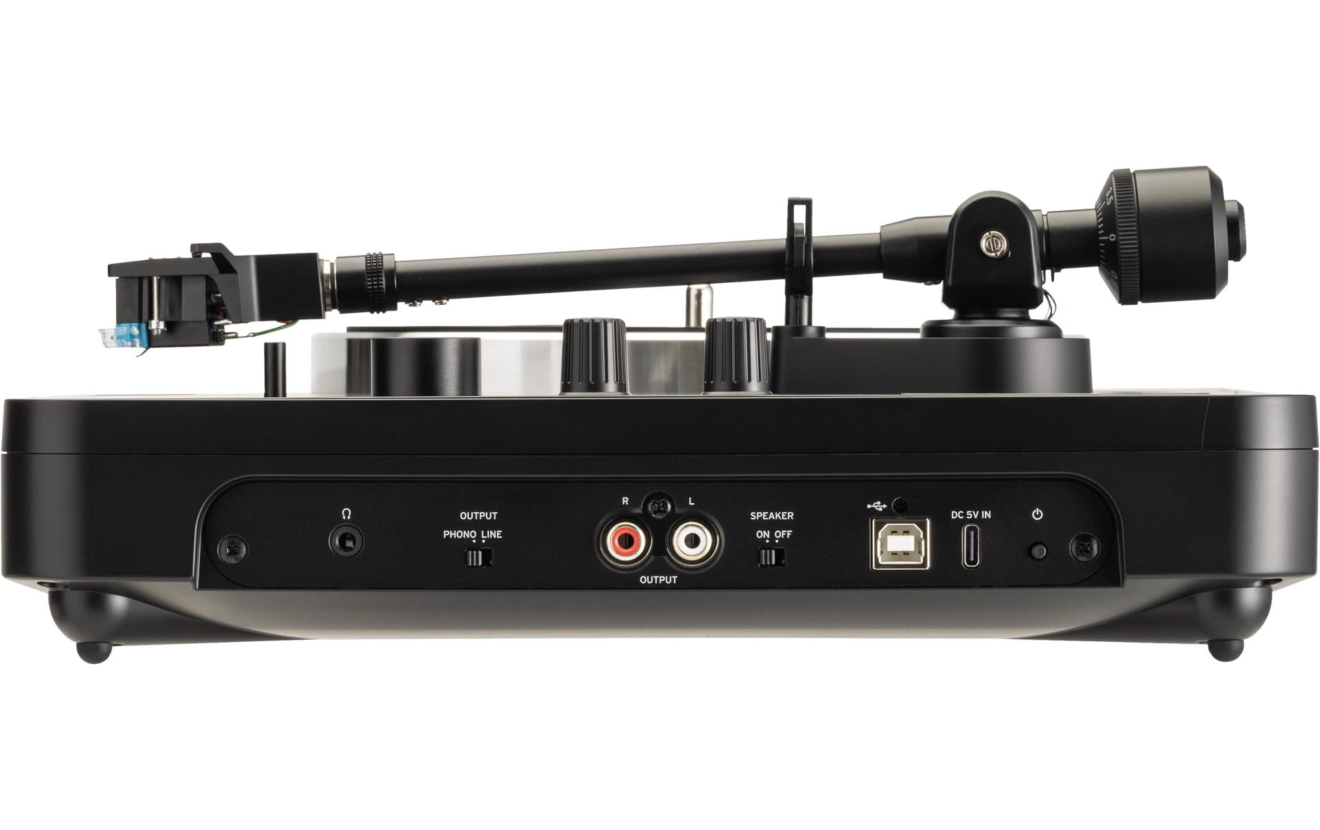 Korg Handytraxx Tube – Plattenspieler – Phono-Preamp, mit Lautsprecher – Schwarz