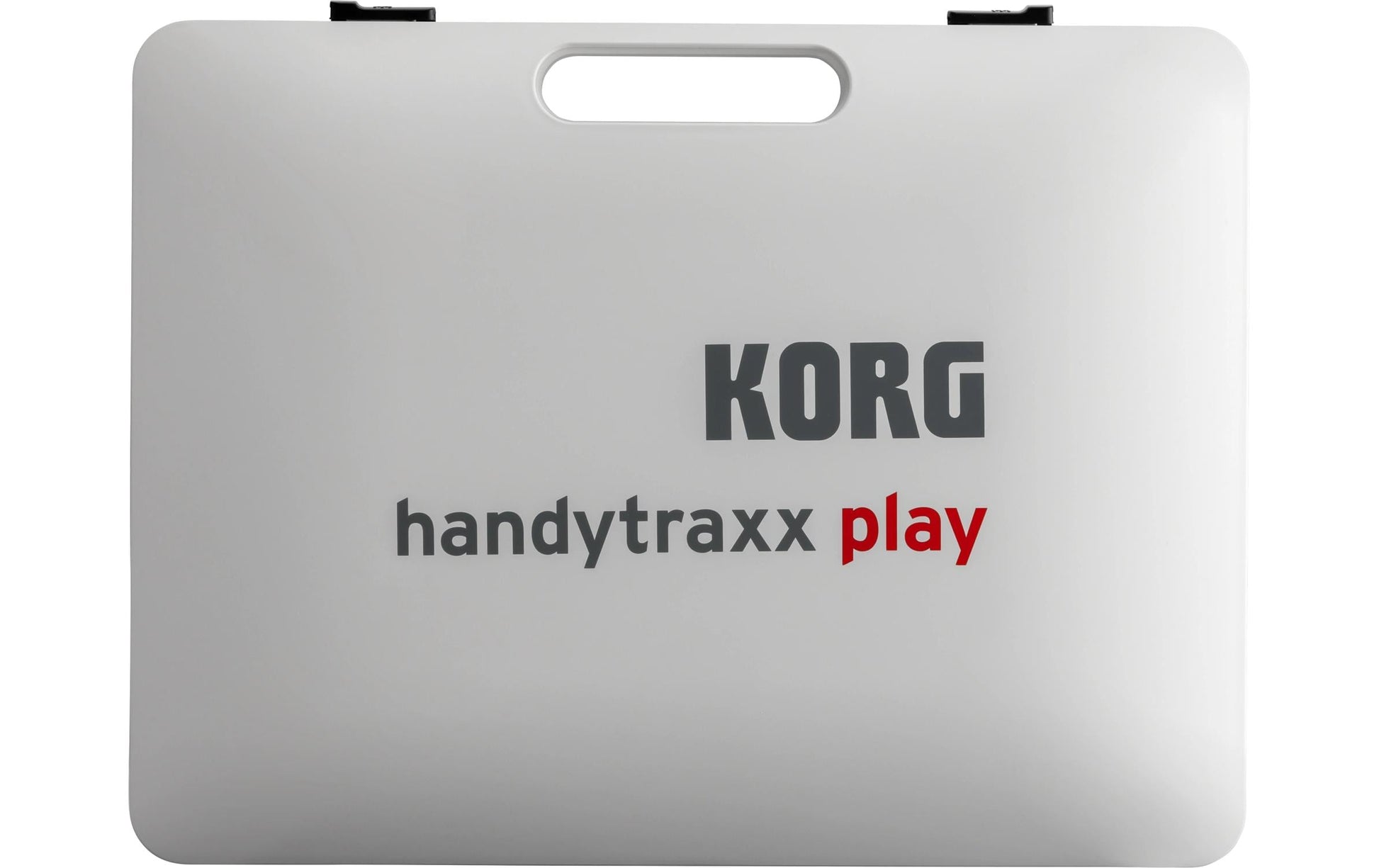 Korg handytraxx play – Plattenspieler – Portabel – mit Lautsprecher, Riemenantrieb, Phono-Preamp – Silber