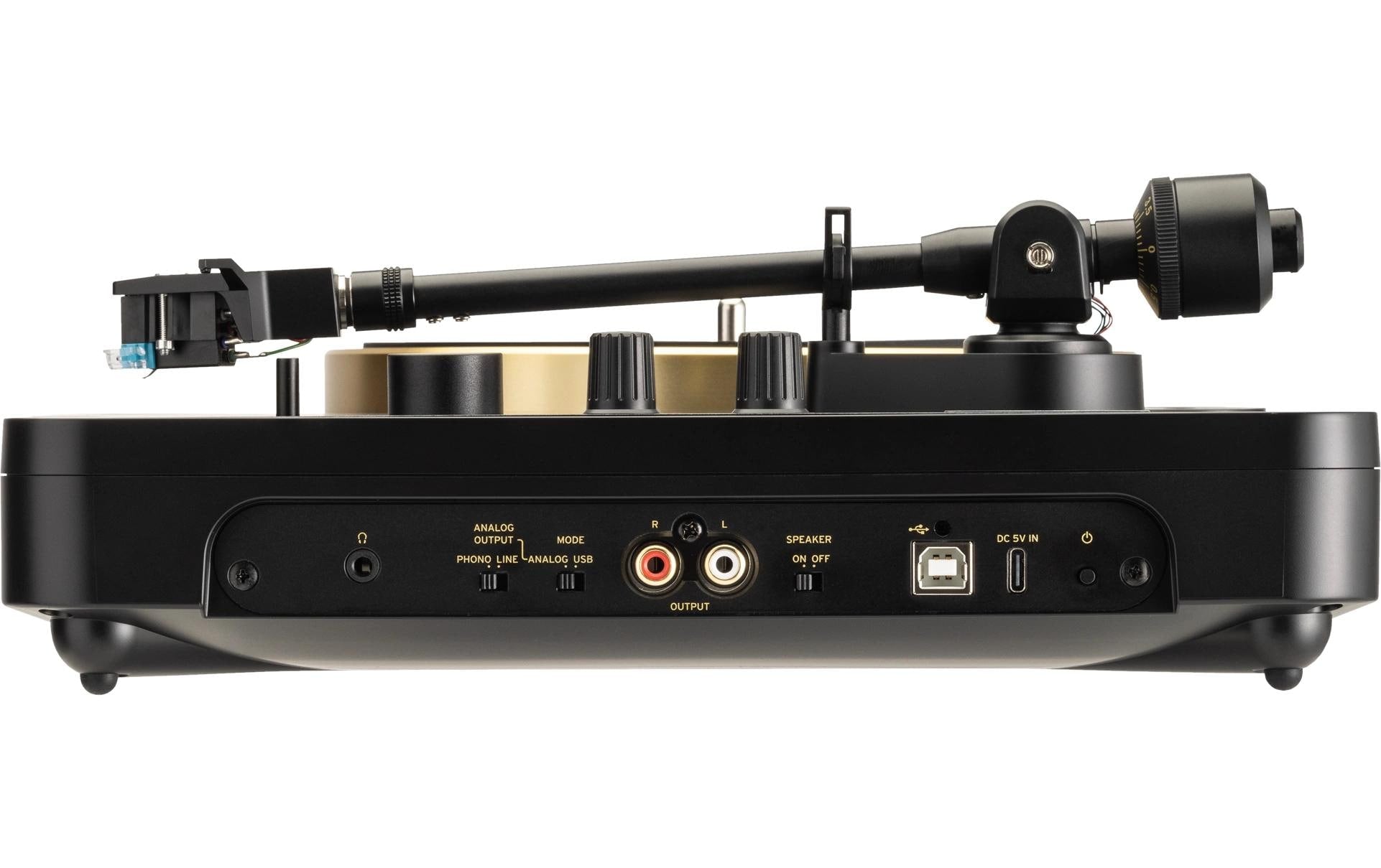 Korg handytraxx 1bit – Plattenspieler – Portabel – Phono-Preamp, mit Lautsprecher – Schwarz