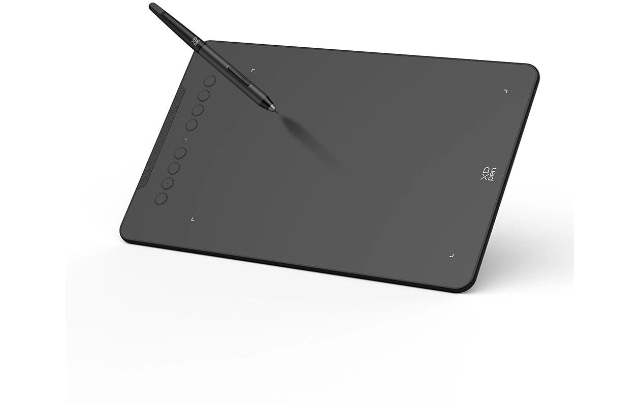 XPPen XP-Pen – Stifttablet Deco 01 V3, 16384 Druckstufen, 254 × 152 mm, USB-C, für Windows, macOS, Linux und mehr