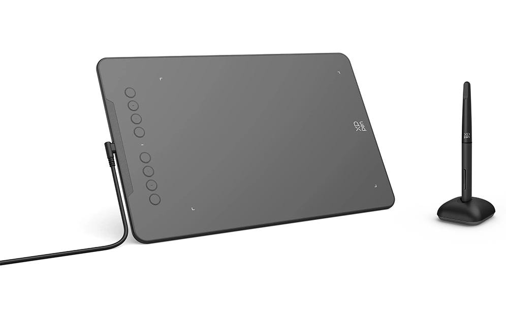 XPPen XP-Pen – Stifttablet Deco 01 V3, 16384 Druckstufen, 254 × 152 mm, USB-C, für Windows, macOS, Linux und mehr