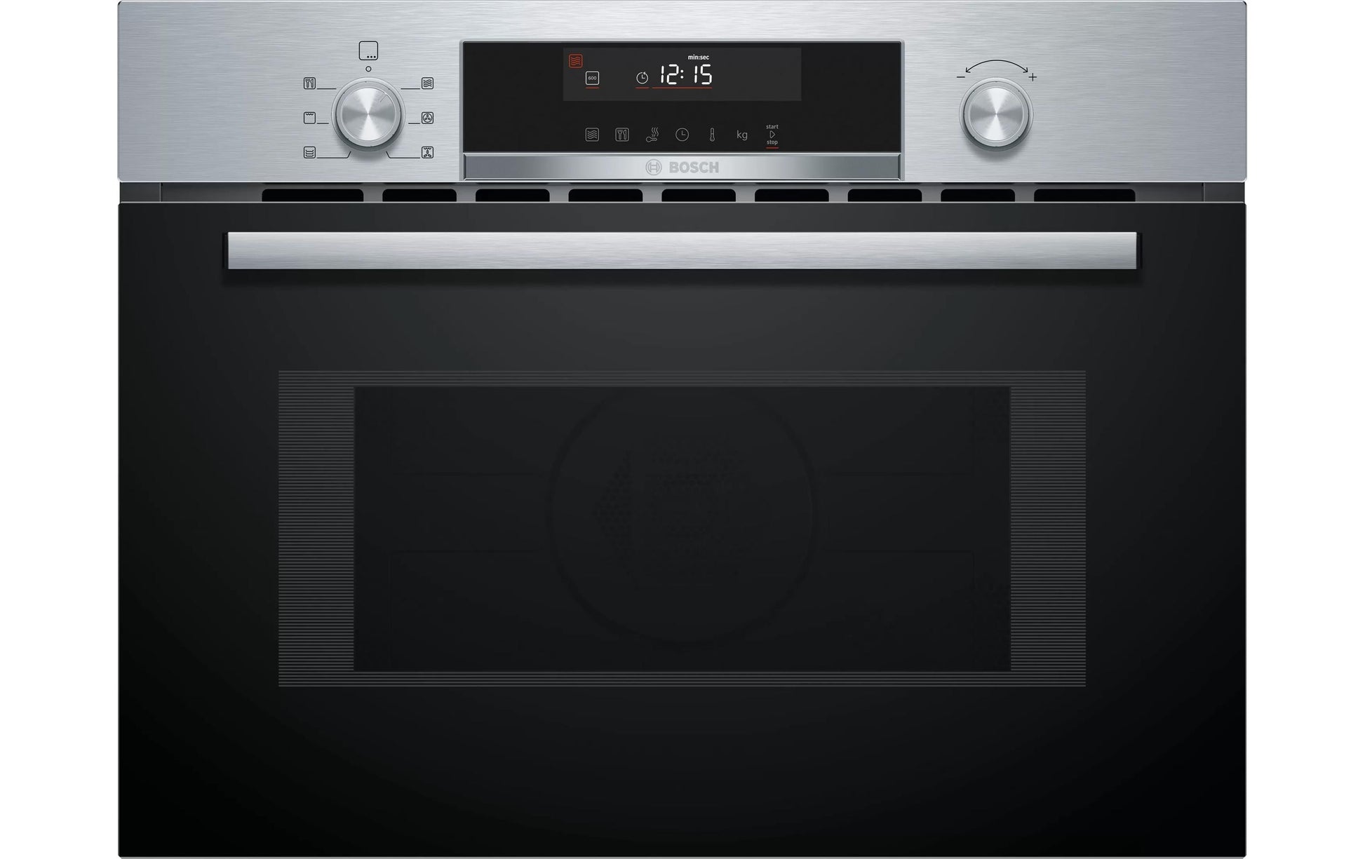 Bosch Einbau-Mikrowelle CMA585GS1 – 44 l, Grill & Heissluft, 900 W – Edelstahl