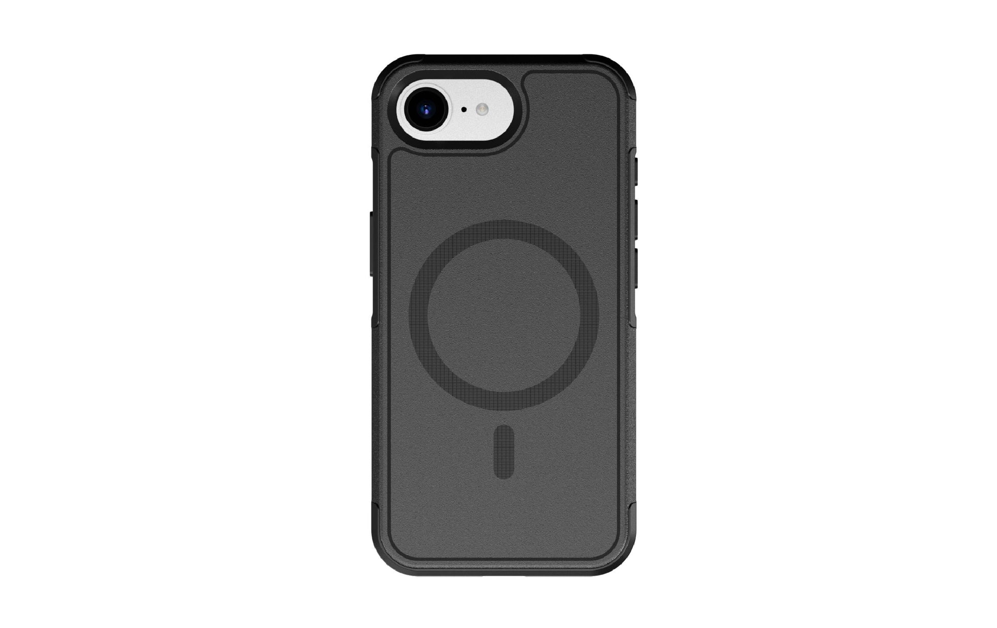 4smarts Defend Backcover – für Apple iPhone 16e, MagSafe, PC+TPU, Schwarz, bis 1,2 m Sturzsicher