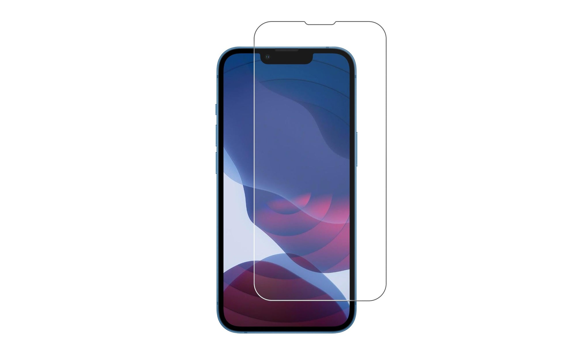 4smarts Displayschutz (Panzerglas), fettabweisend – für iPhone 13/13 Pro/14 und andere