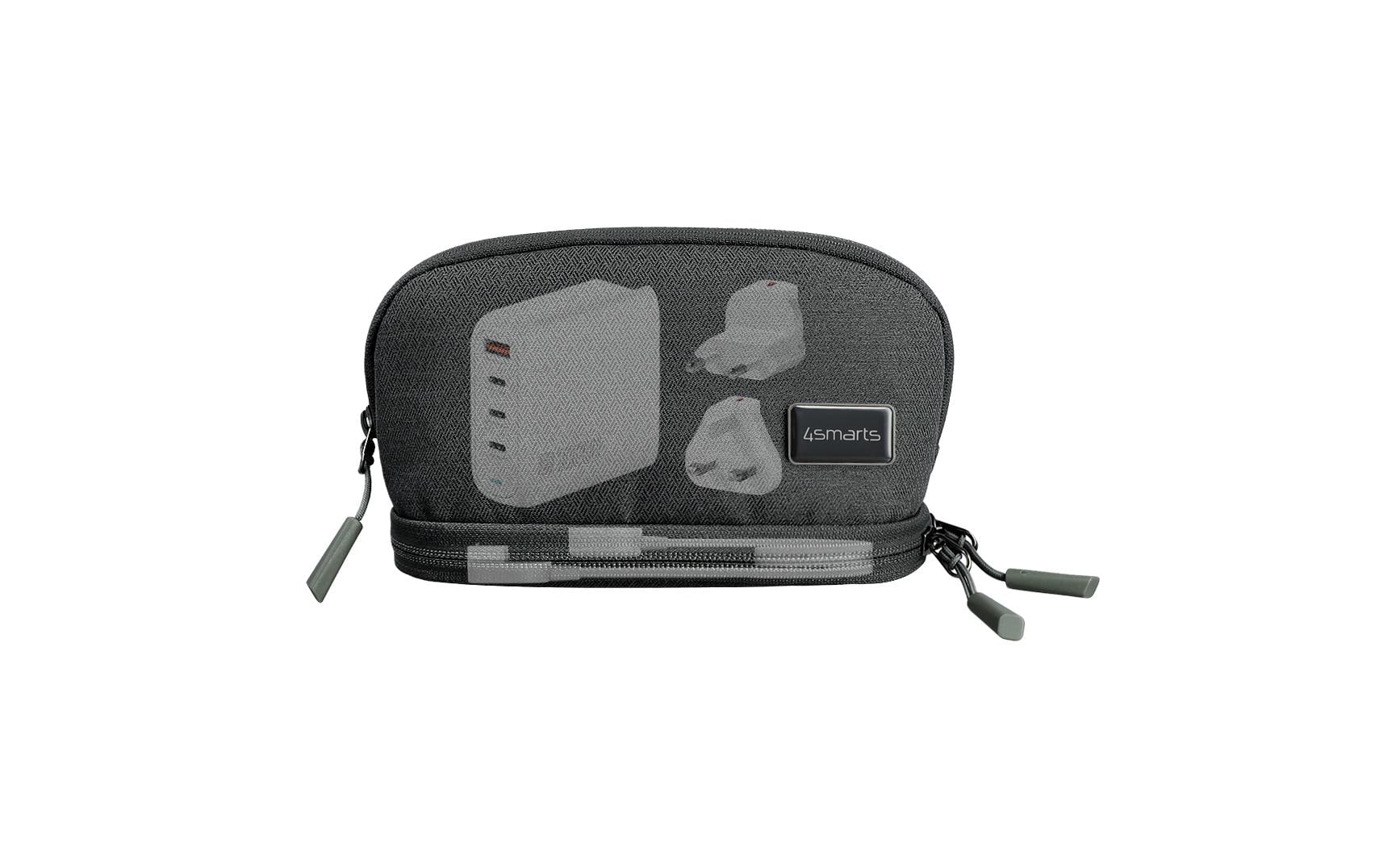 4smarts Hülle Smart Tech-Pouch – grau, Polyester