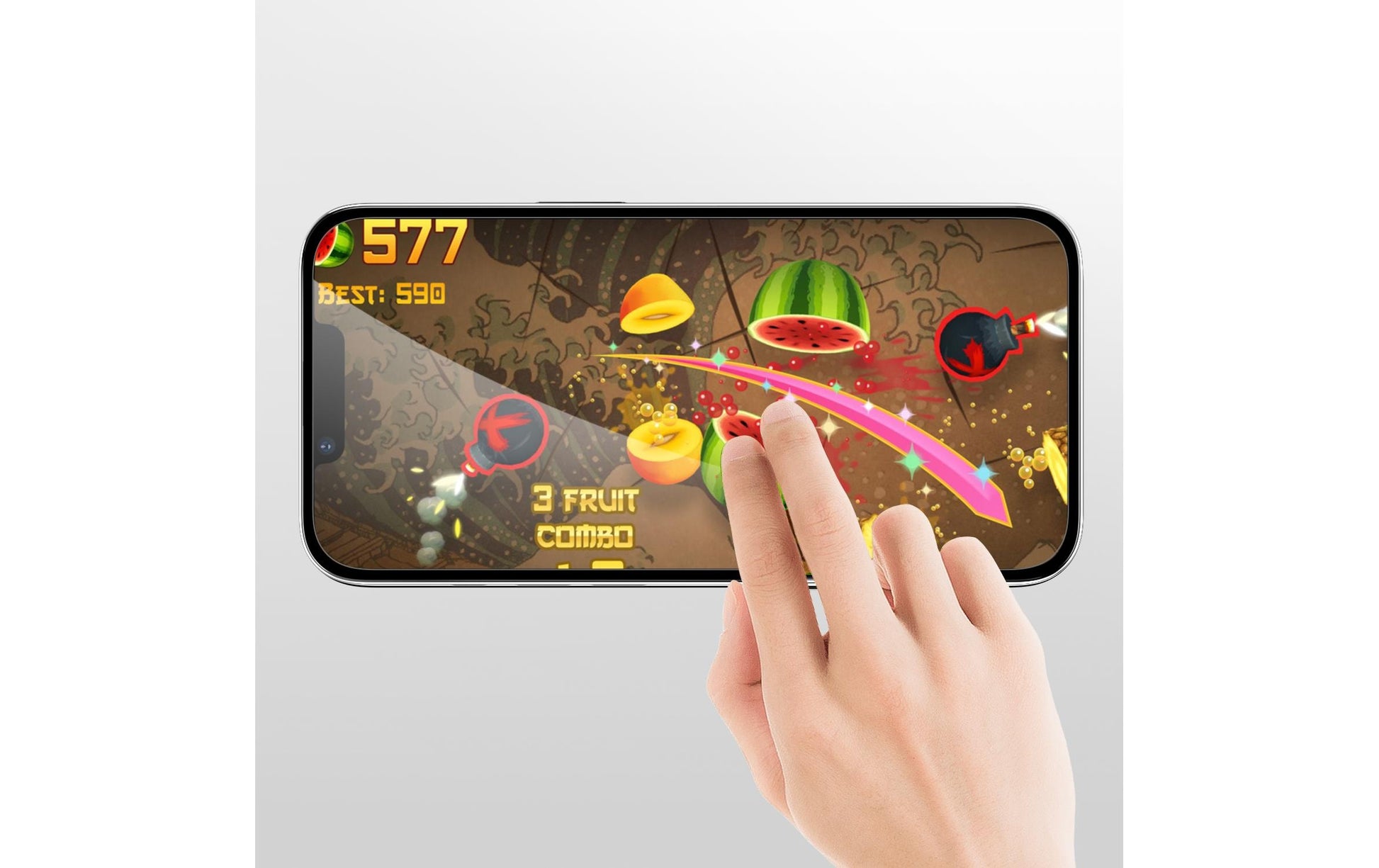 4smarts Privacy-Filter (Panzerglas), Case Friendly – für iPhone SE (4. Gen.) – mit Applikator