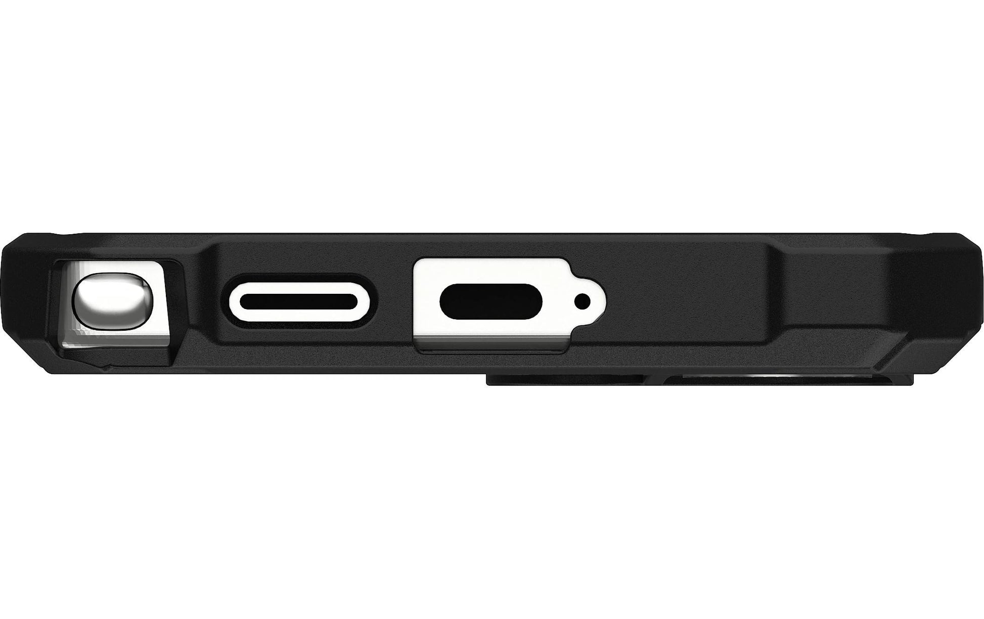 Urban Armor Gear UAG Essential Armor Backcover – für Samsung Galaxy S25 Ultra, Kunststoff, Schwarz, bis 4,6 m sturzsicher