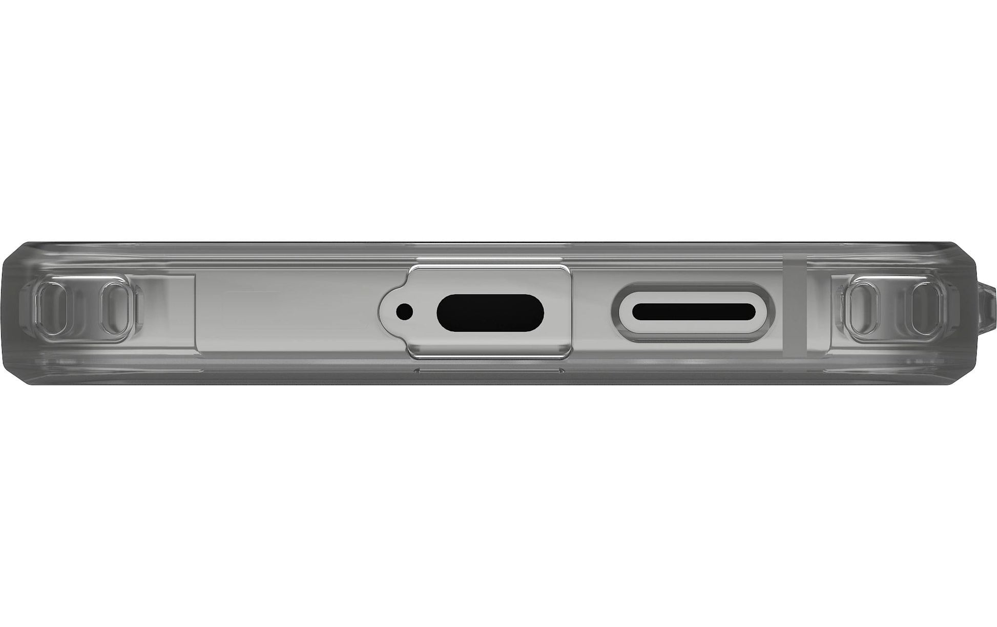Urban Armor Gear UAG Plyo Pro – Rückcover – für Samsung Galaxy S25 Plus, TPU, Silber/Transparent, bis 4,8 m Sturzsicher