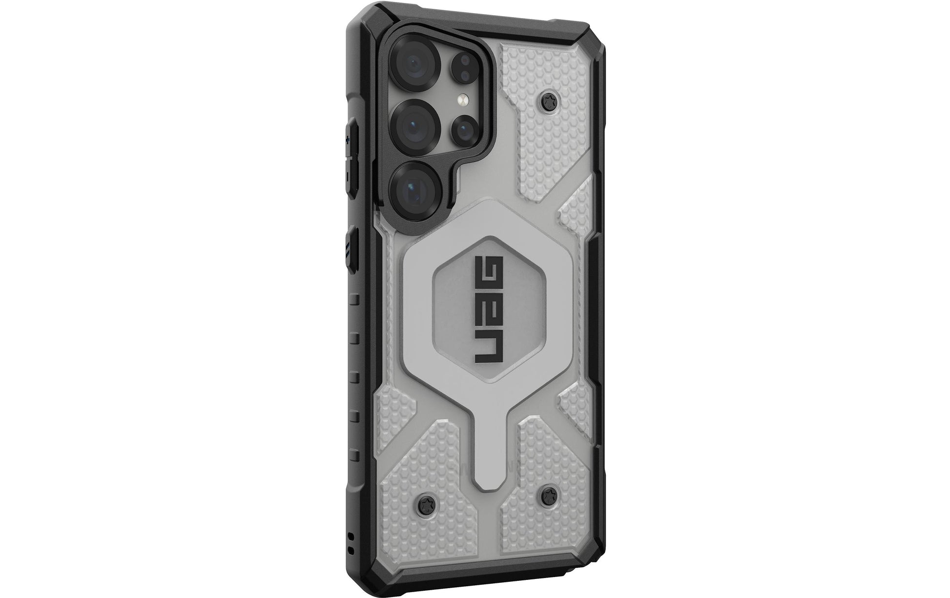Urban Armor Gear Backcover – für Samsung Galaxy S25 Ultra – silber – TPU – MagSafe-kompatibel
