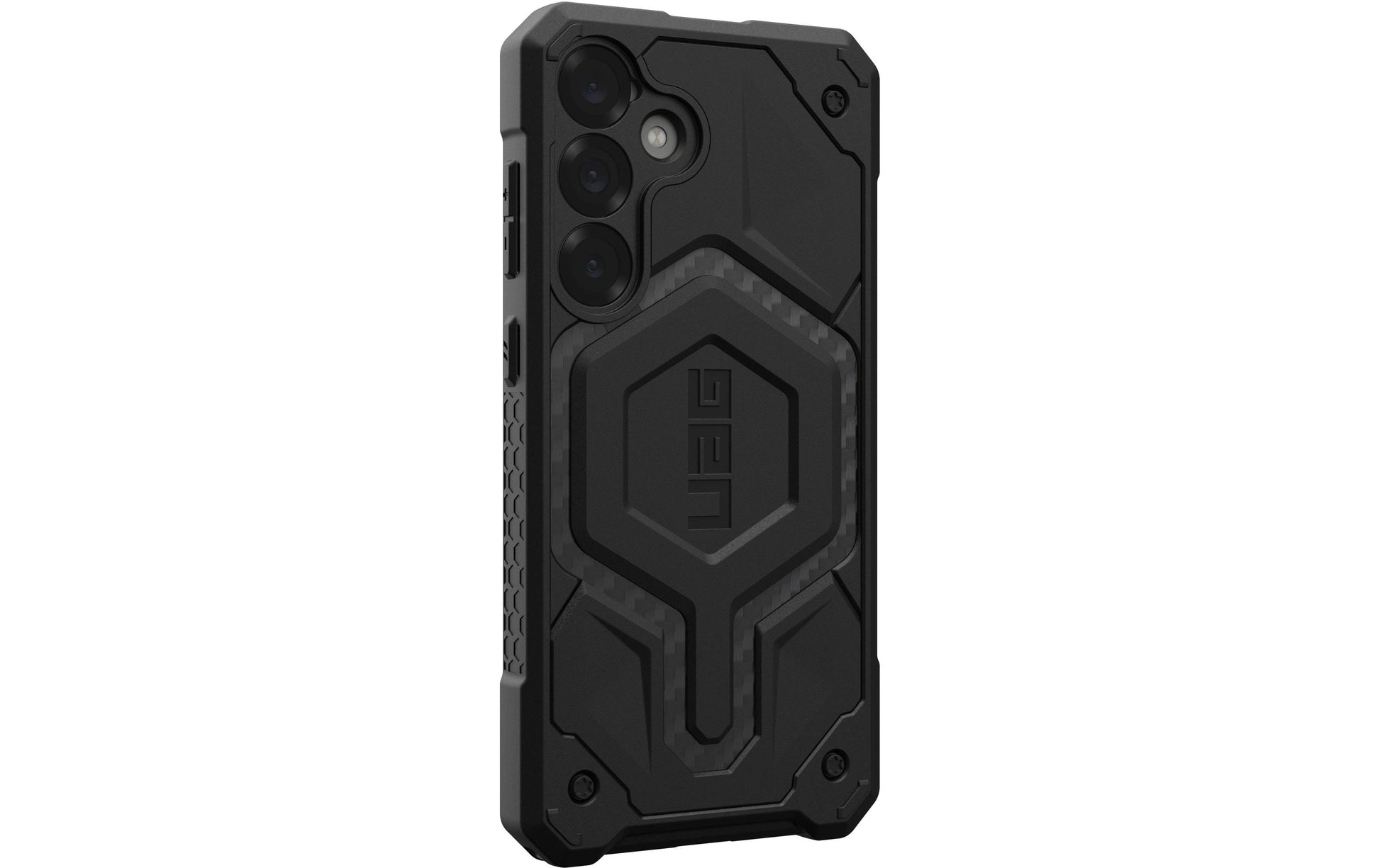 Urban Armor Gear UAG – Monarch Pro Backcover – für Samsung Galaxy S25+ – Carbon – PC – MagSafe-kompatibel