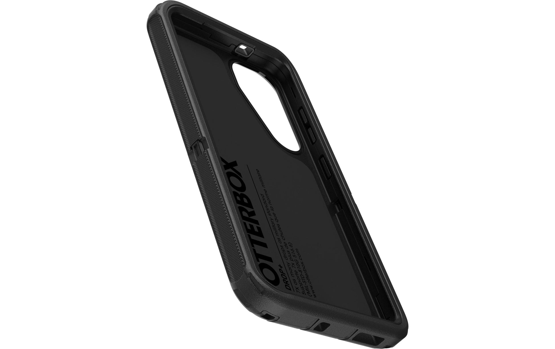 OtterBox Defender Rugged-Case – für Samsung Galaxy S25, Kunststoff, Schwarz, kratzfest