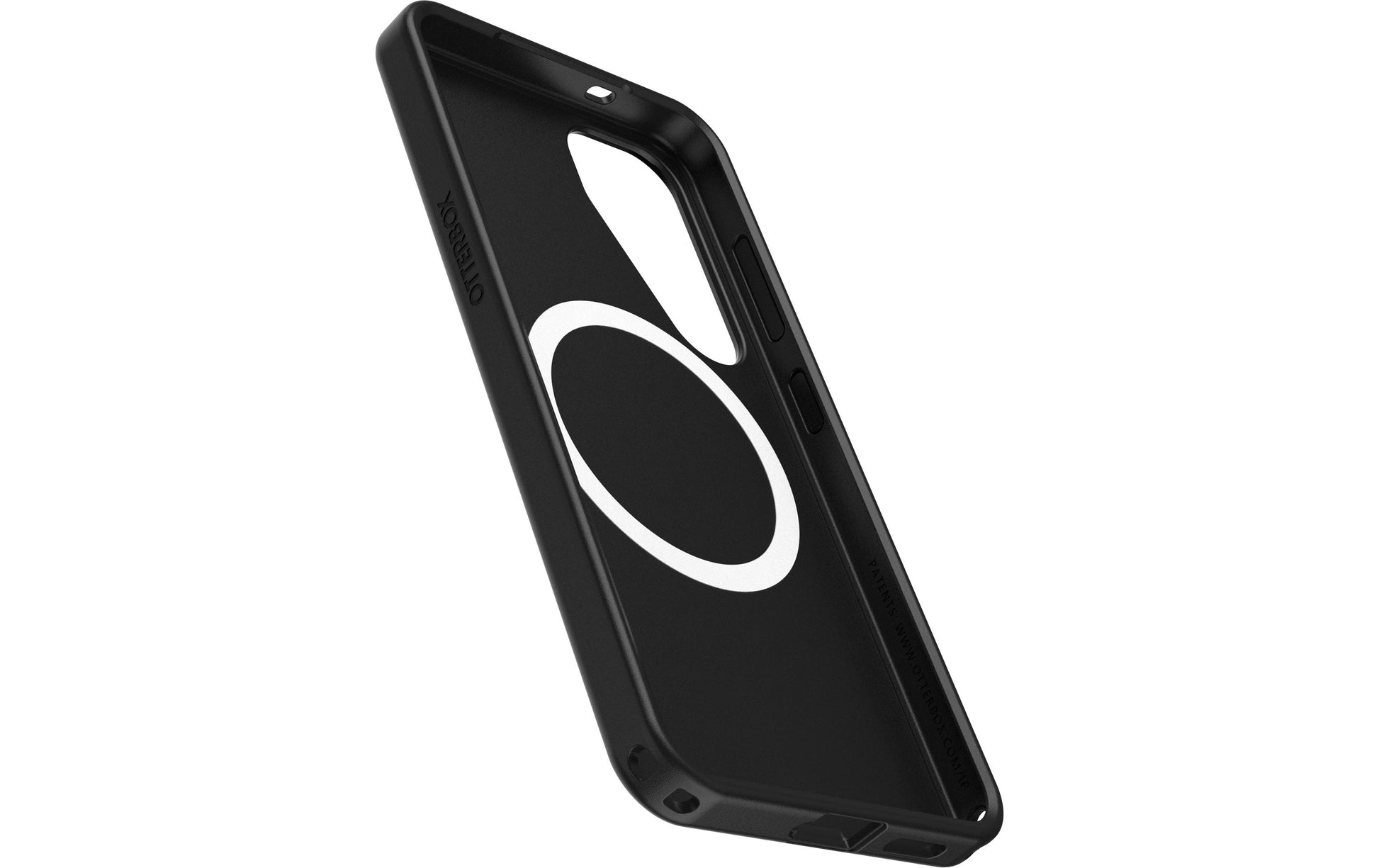 OtterBox Symmetry Backcover – für Samsung Galaxy S25, MagSafe, Kunststoff, Schwarz