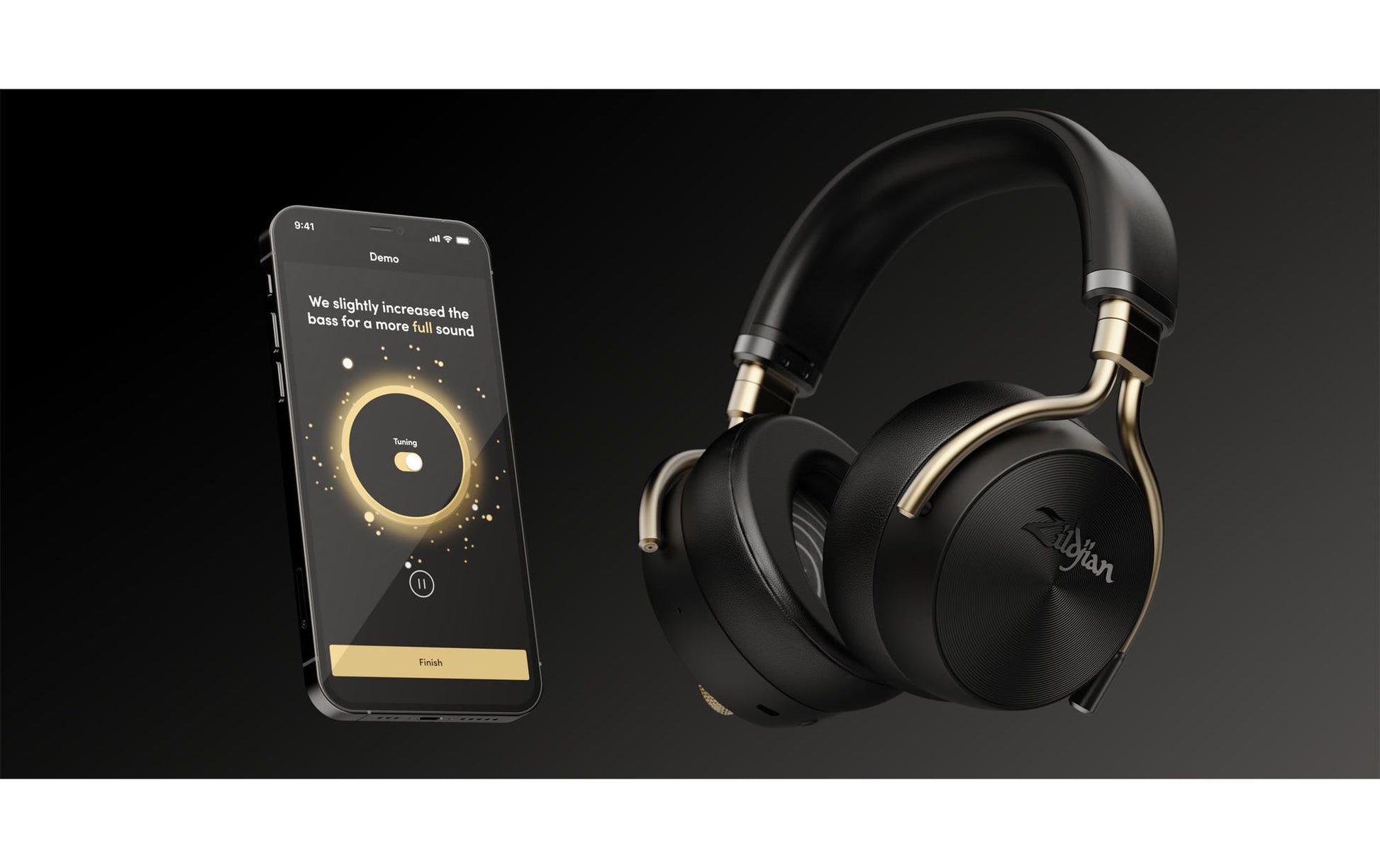Avedis Zildjian Zildjian ZXHP0012 ALCHEM-E Perfect Tune BK – Over-Ear Kopfhörer – Bluetooth, ANC – schwarz – bis 45 h