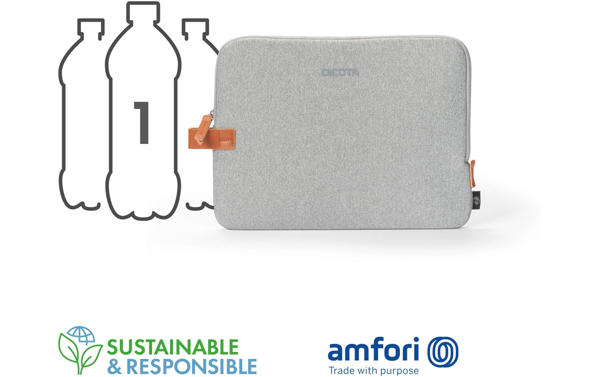 DICOTA Notebook-Schutzhülle für Apple – 16" – Grau