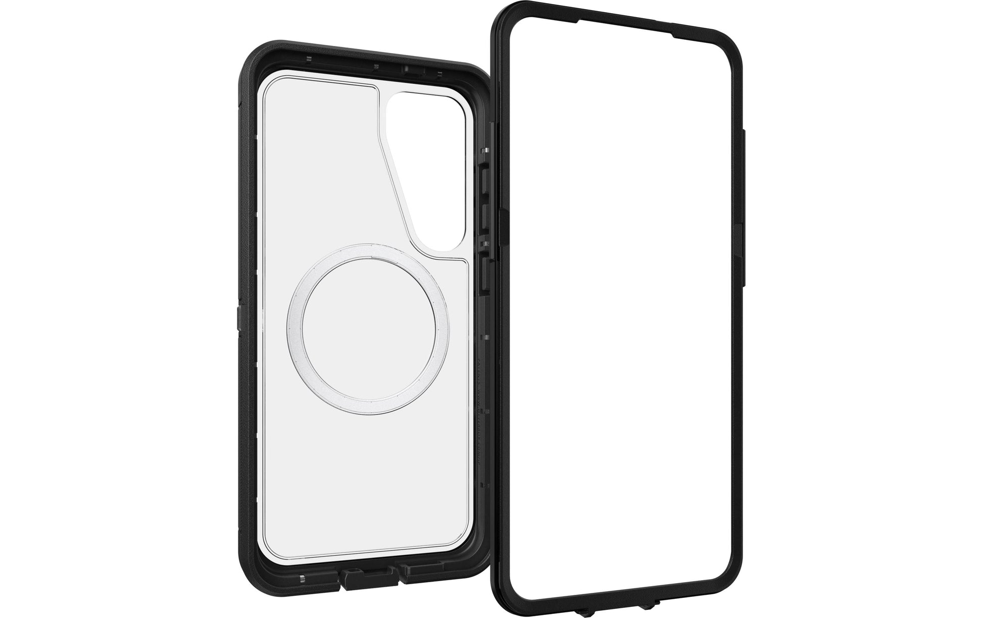 OtterBox Defender XT Robusthülle – für Samsung Galaxy S25+, Kunststoff, Schwarz, staubgeschützt