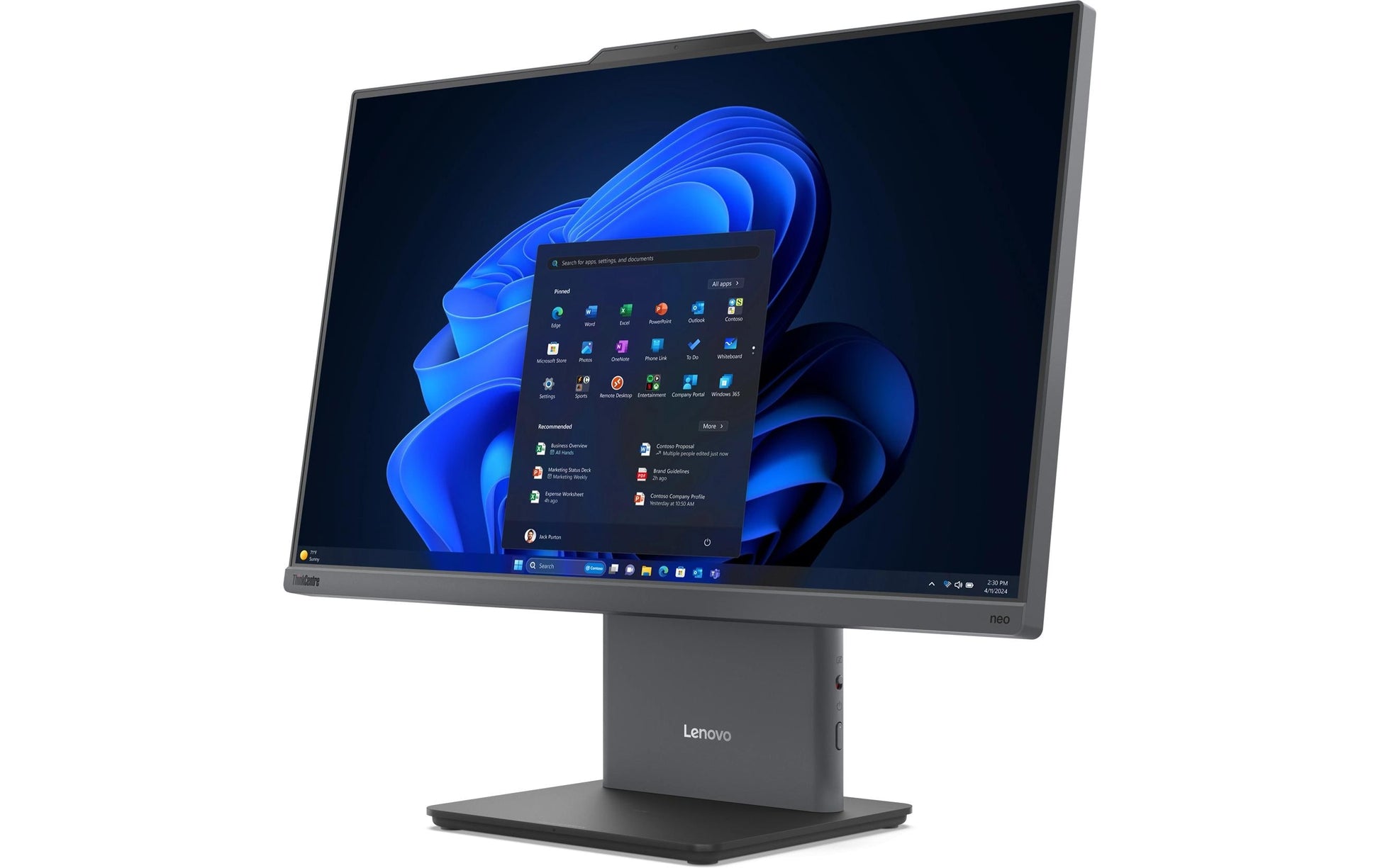Lenovo ThinkCentre neo 50a 24 Gen 5 – All-in-One-PC – Windows 11 Pro